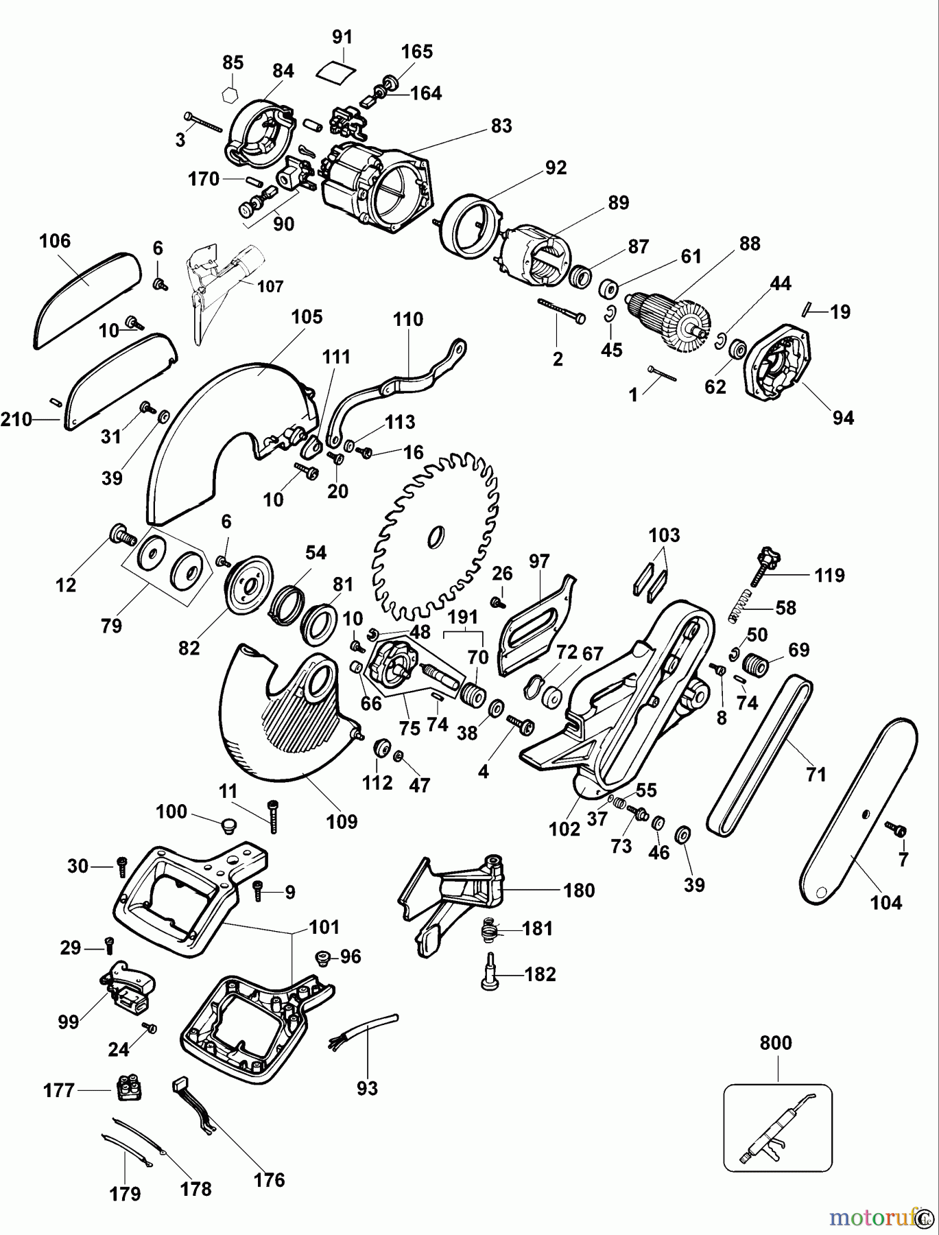  DEWALT HOLZARBEITEN  Gehrungssägen GEHRUNGSSÄGE DW708 Seite 2