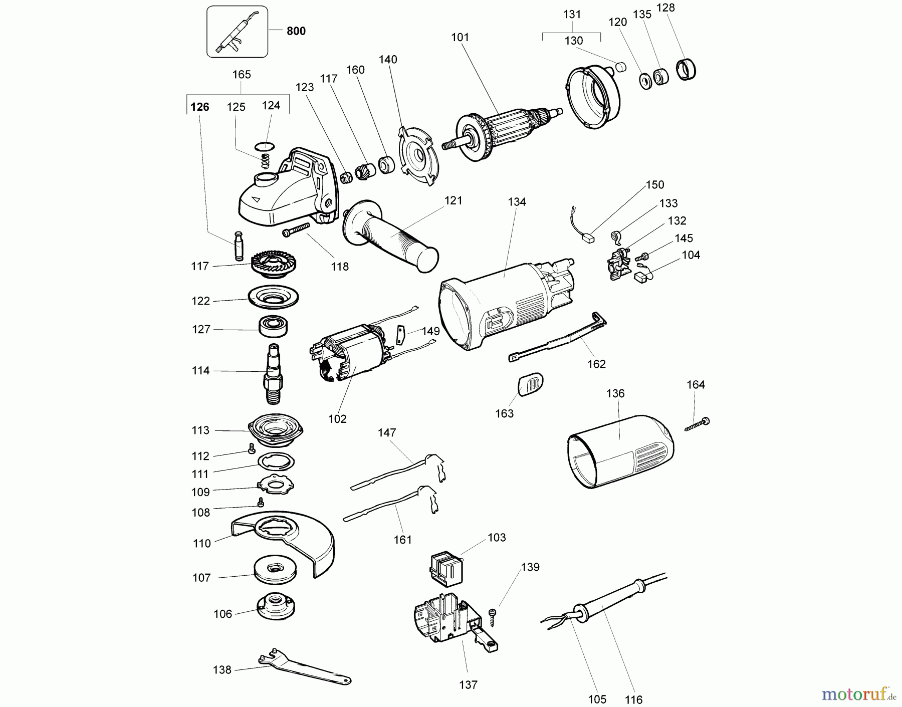 ELU METAL WORKING GRINDERS & POLISHERS WINKELSCHLEIFER WS22 Seite 1
