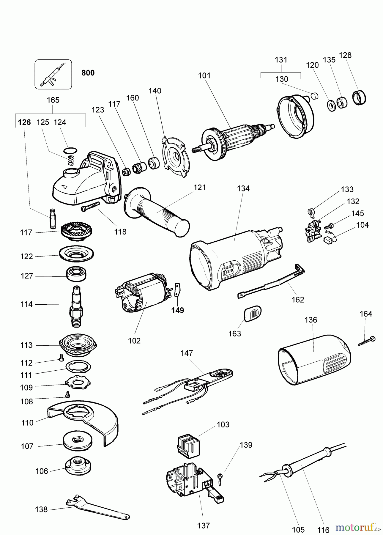 ELU METAL WORKING GRINDERS & POLISHERS WINKELSCHLEIFER WS32E Seite 1