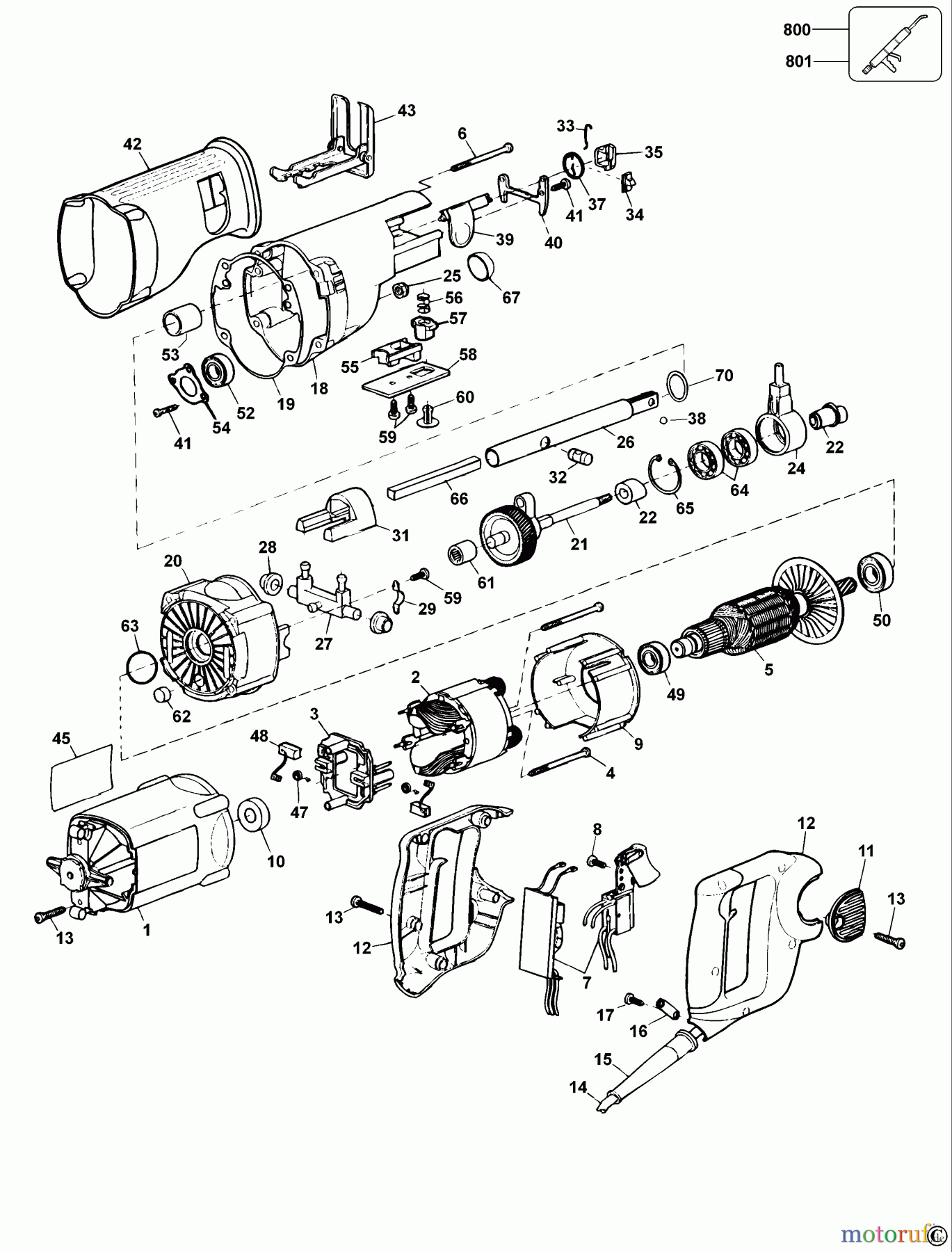  DEWALT HOLZARBEITEN SCHNEIDESÄGEN SCHNITTSÄGE DW309 Seite 1