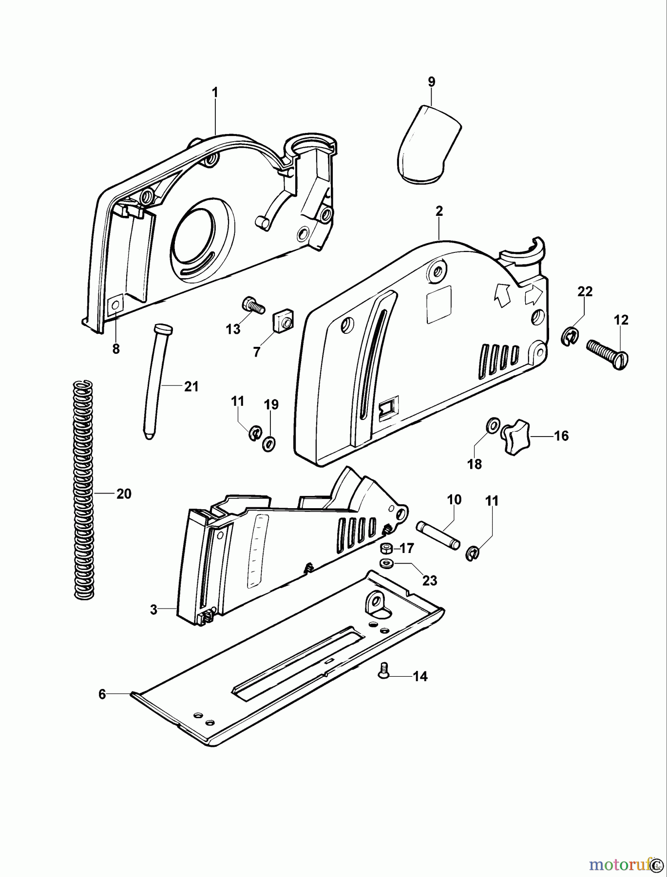 OEM Black und Decker Divers SCHUTZ EZWS230 Seite 1