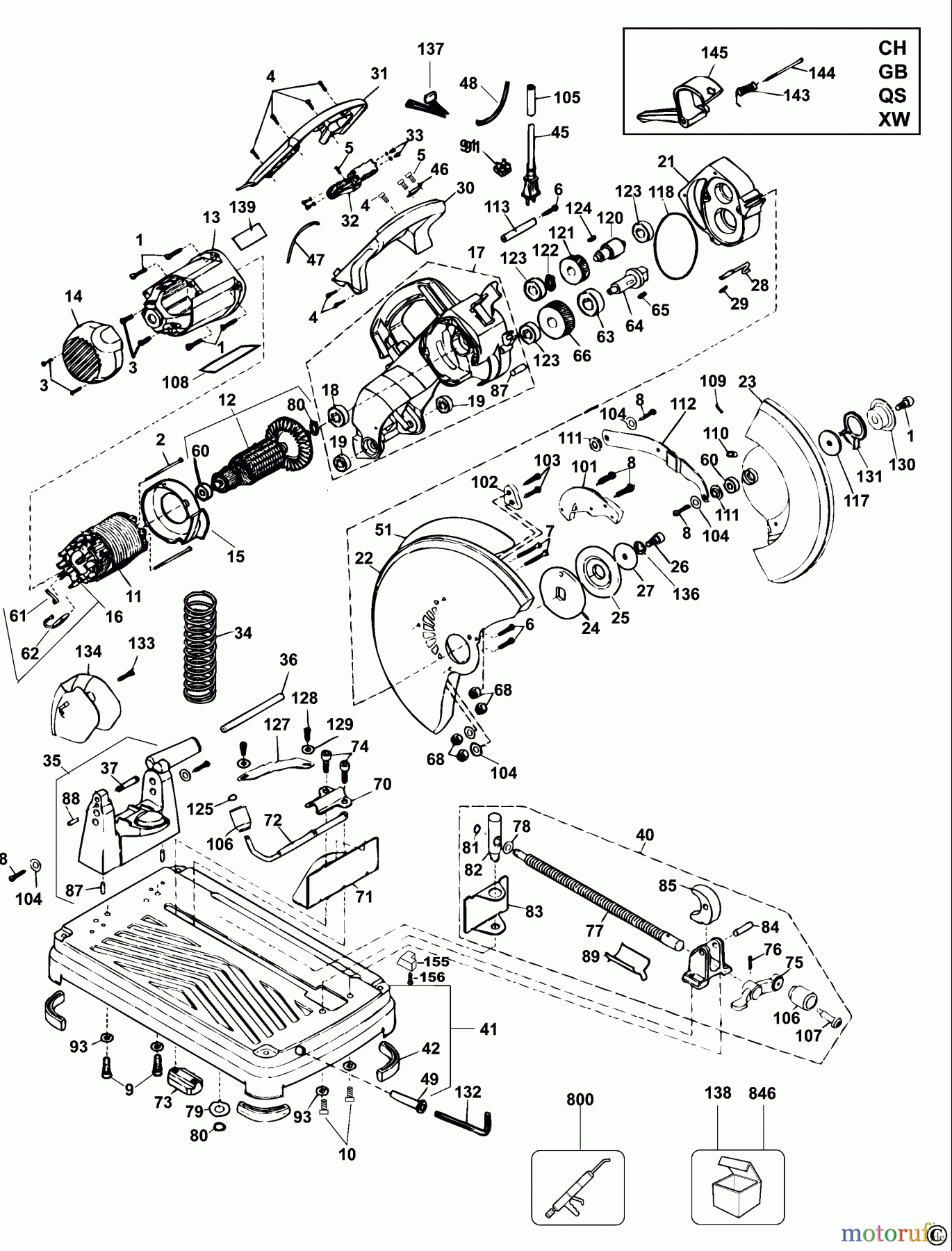 DEWALT METALLBEARBEITUNG SÄGEN METALLKREISSAEGE DW872 Seite 1