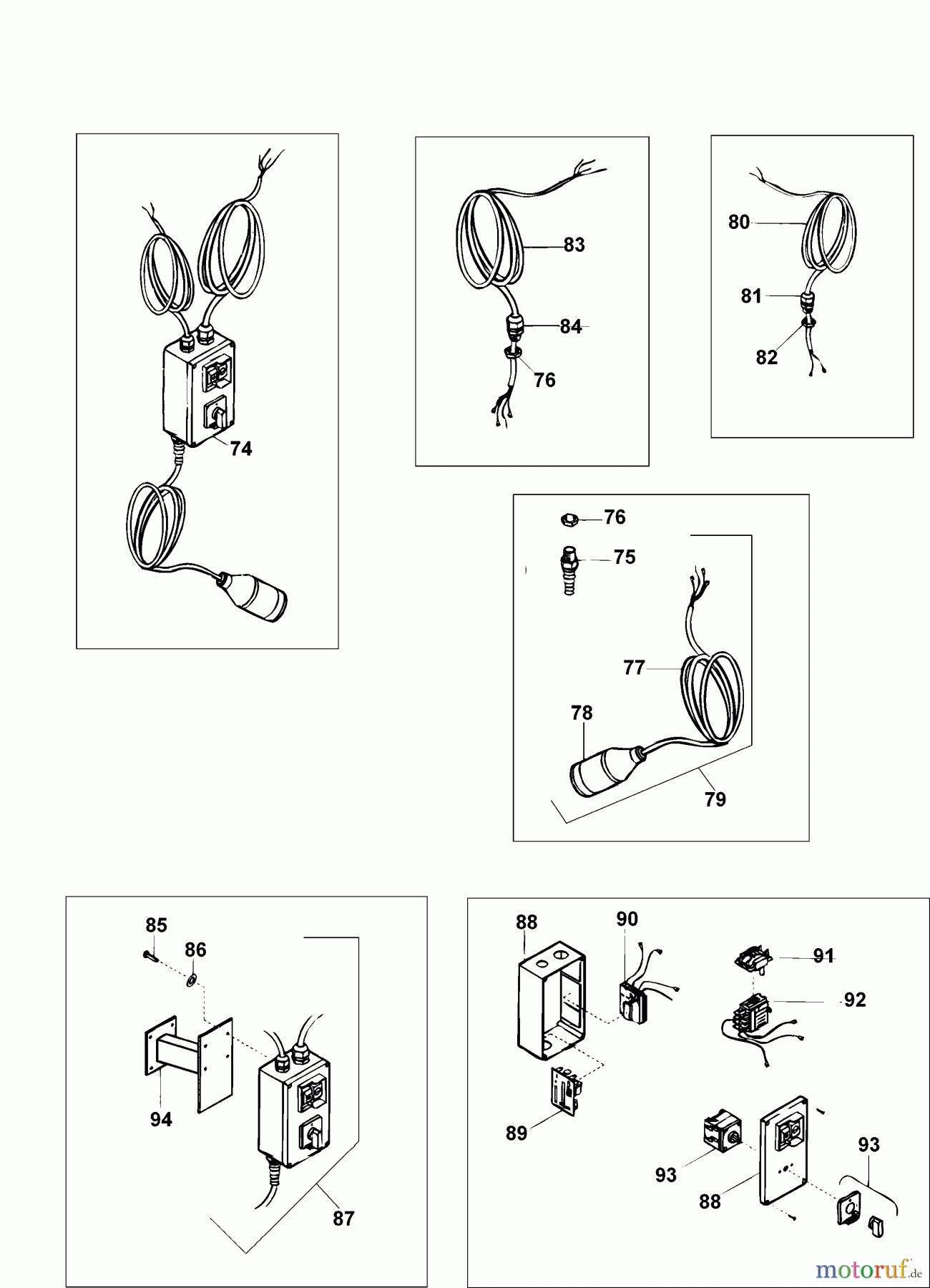  ELU WOODWORKING RADIAL ARM SAWS/TRAVERSE CONTROLS RADIALARMSÄGE RAS1603 Seite 6