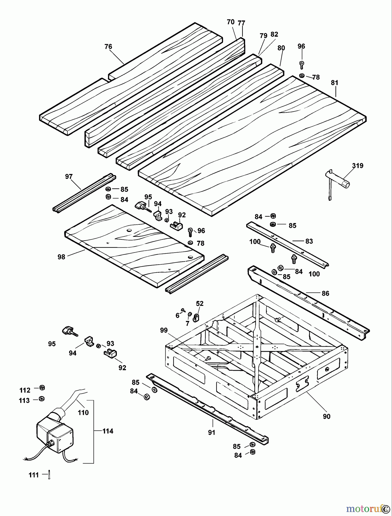 DEWALT HOLZARBEITEN RADIALKREISSÄGEN RADIALARMSÄGE DW726 Seite 2