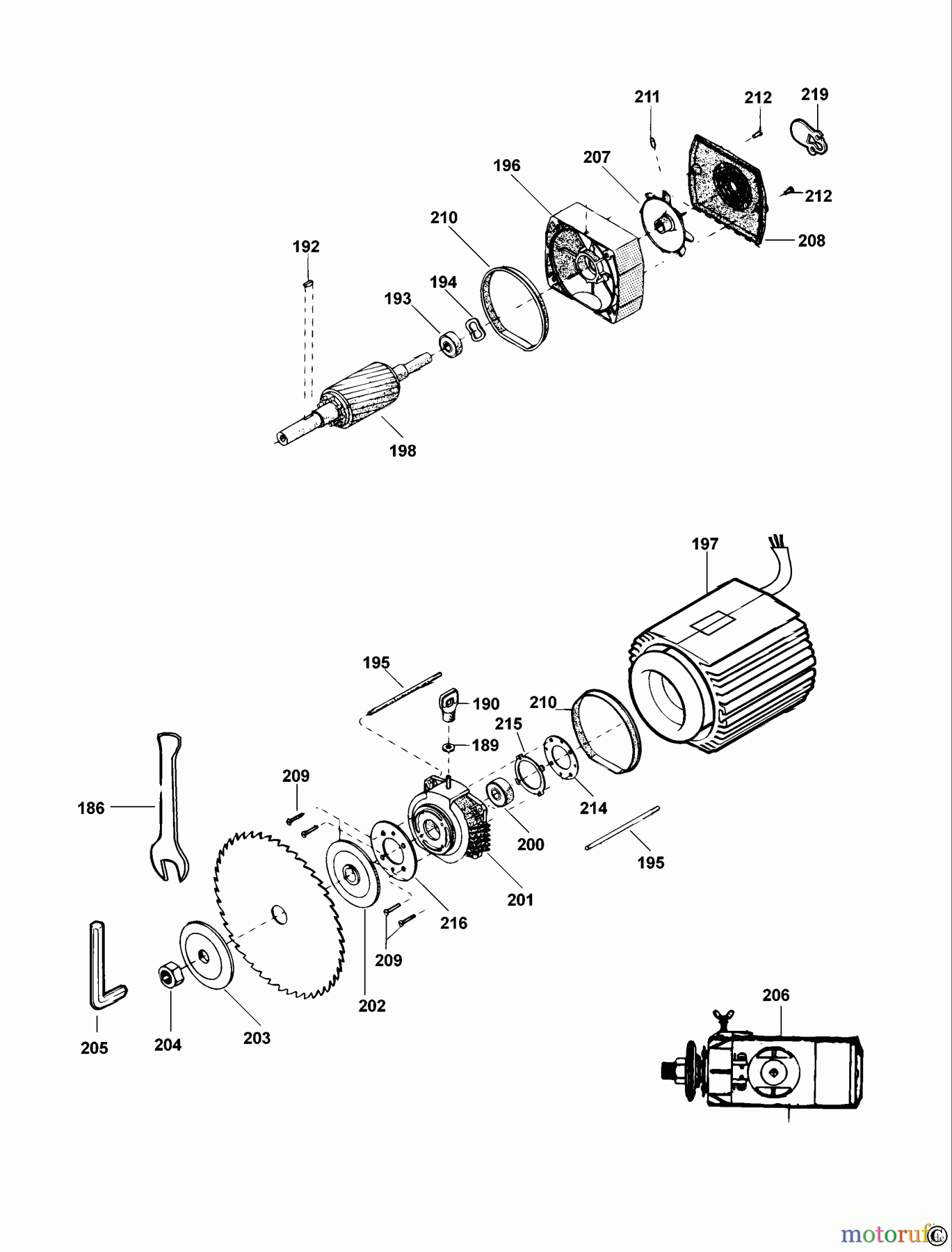 DEWALT HOLZARBEITEN RADIALKREISSÄGEN RADIALARMSÄGE DW722 Seite 6