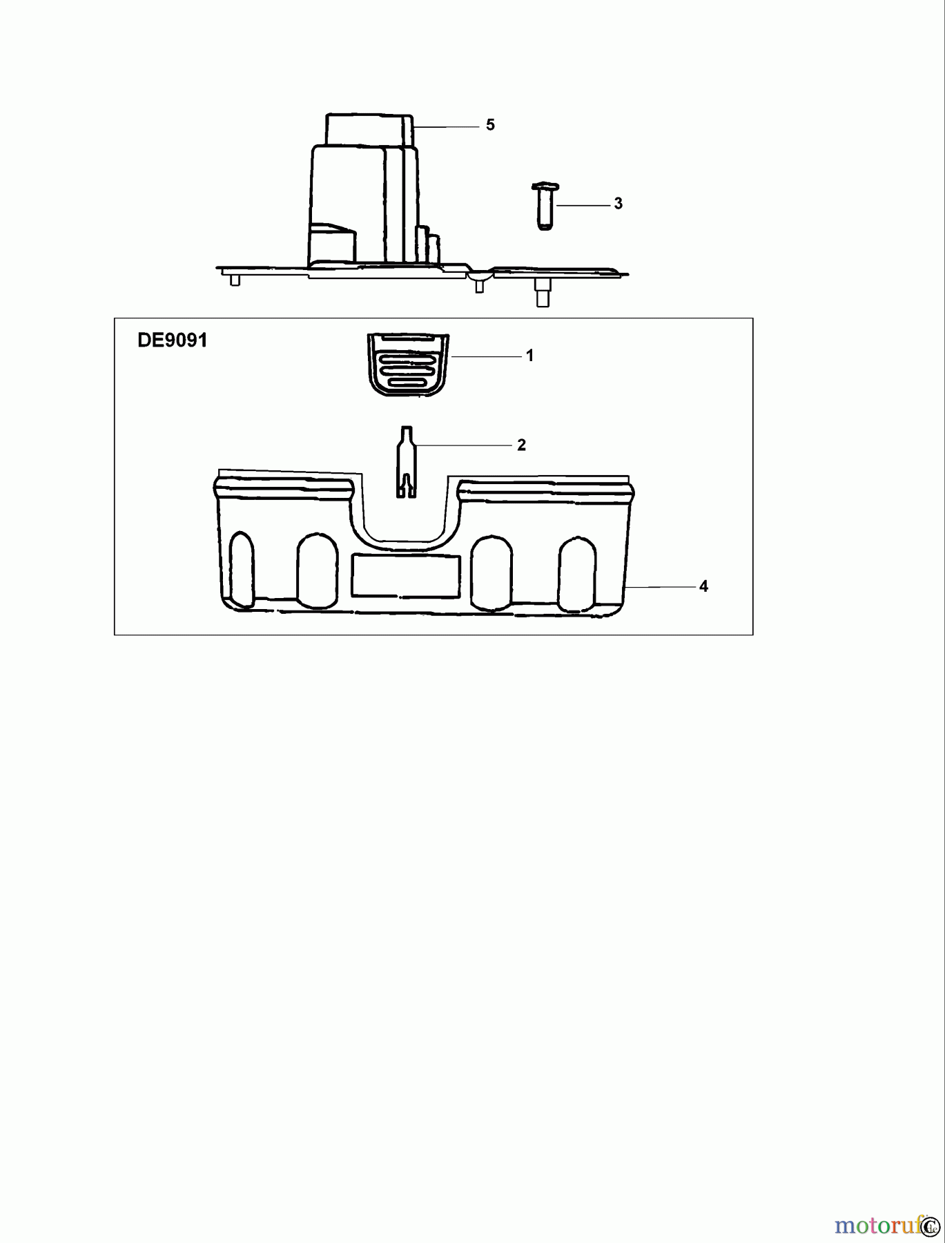 DEWALT ZUBEHÖR ACCESSORIES, ATTACHMENTS & UNPOWERED BATTERIE DE9091 Seite 1