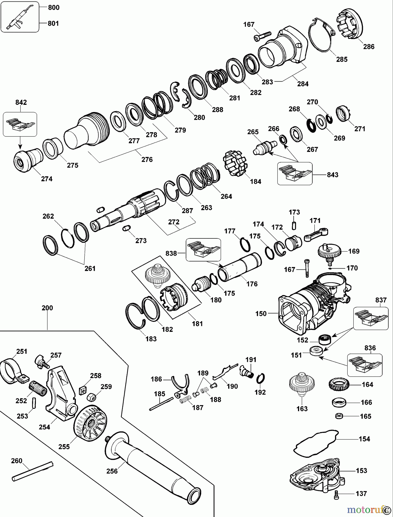  DEWALT Bohrhämmer Bohrhämmer SDS-MAX DREHHAMMER D25500K Seite 2