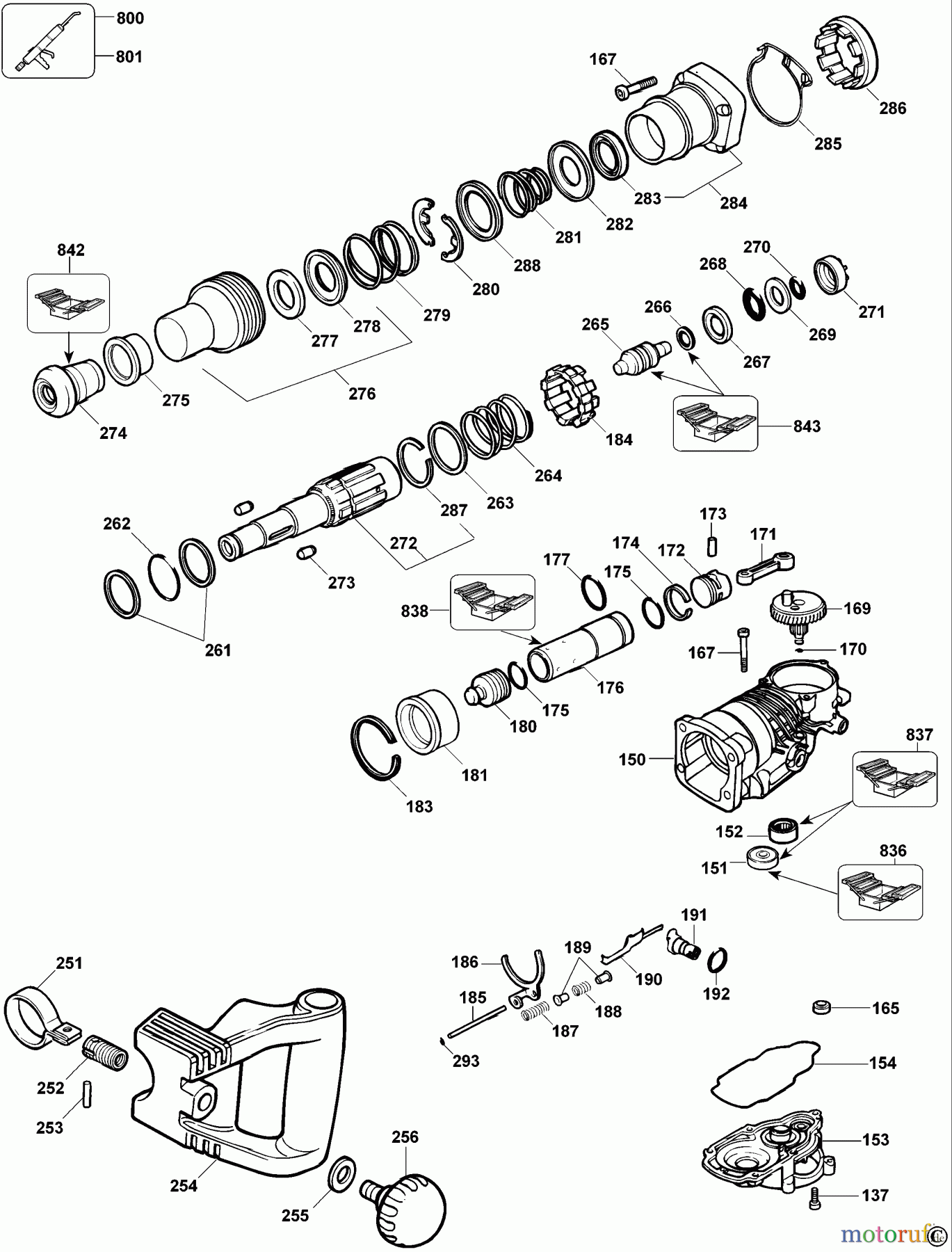 DEWALT Bohrhämmer Meisselhämmer MEISSELHAMMER D25830K Seite 2