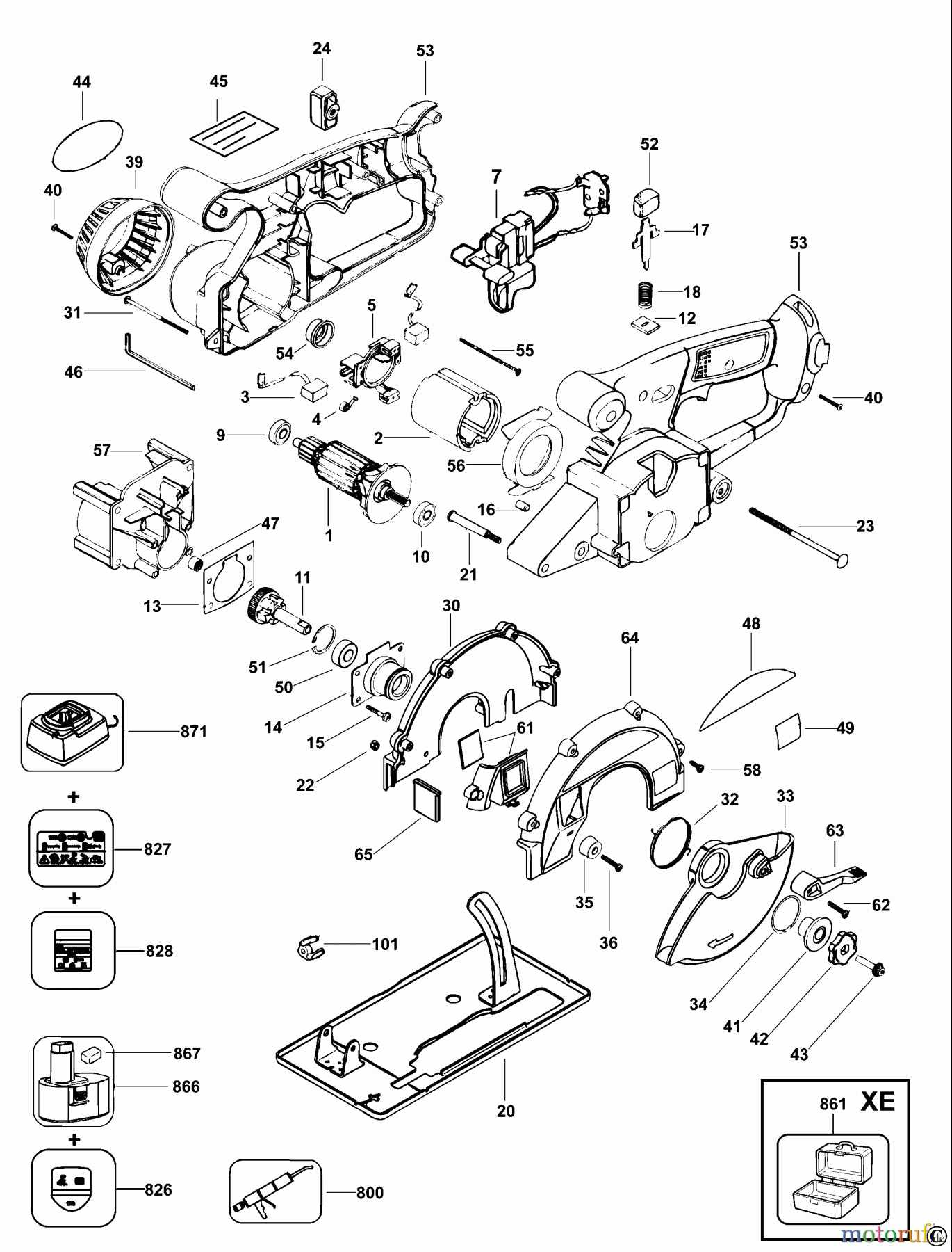 DEWALT METALLBEARBEITUNG SÄGEN KREISSGE DW934 Seite 1