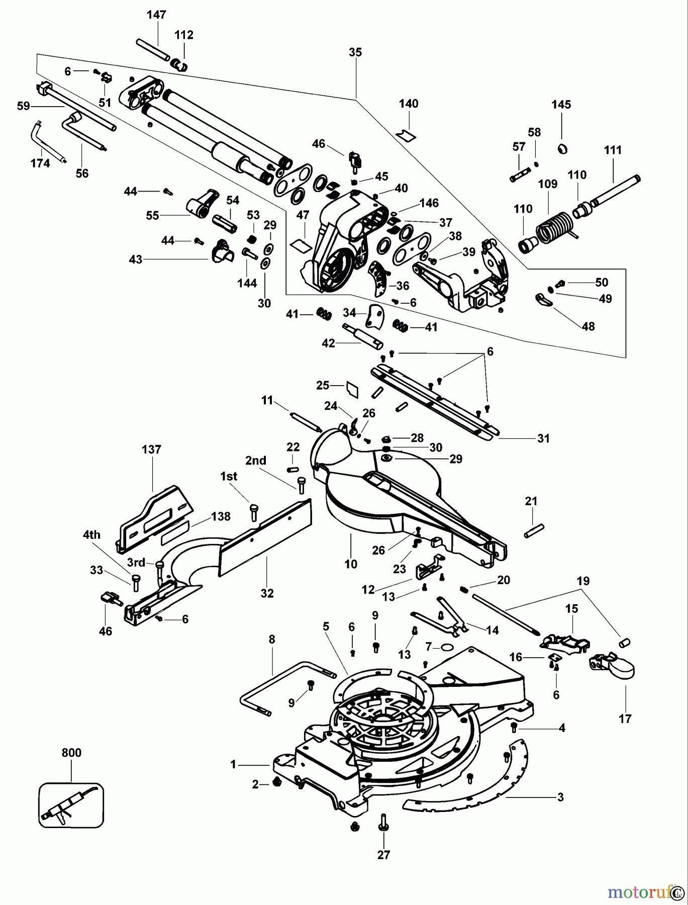  DEWALT HOLZARBEITEN  Gehrungssägen GEHRUNGSSÄGE DW712 Seite 1