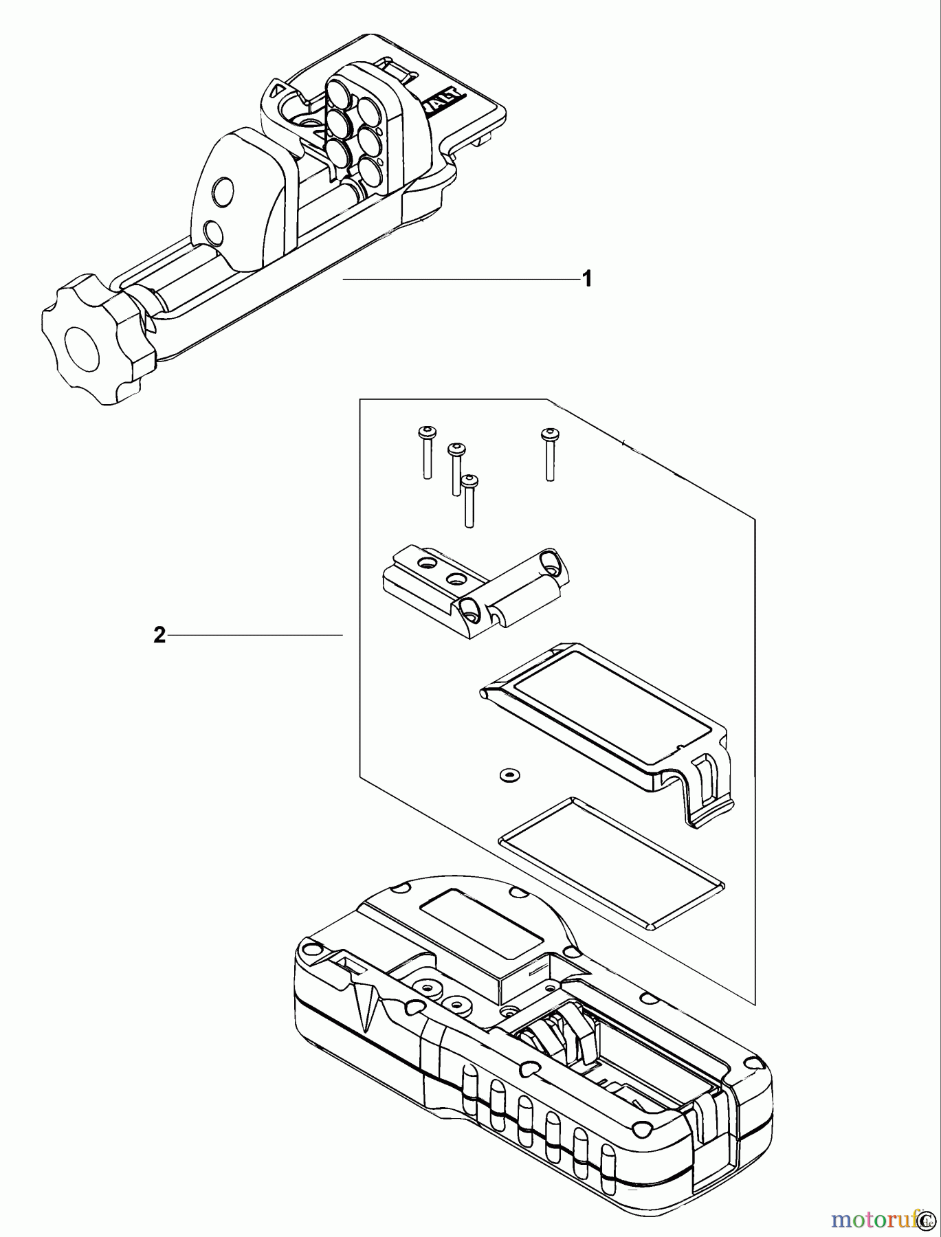 DEWALT LASERS DIGITALER LASER DETEKTOR DE0772 Seite 1
