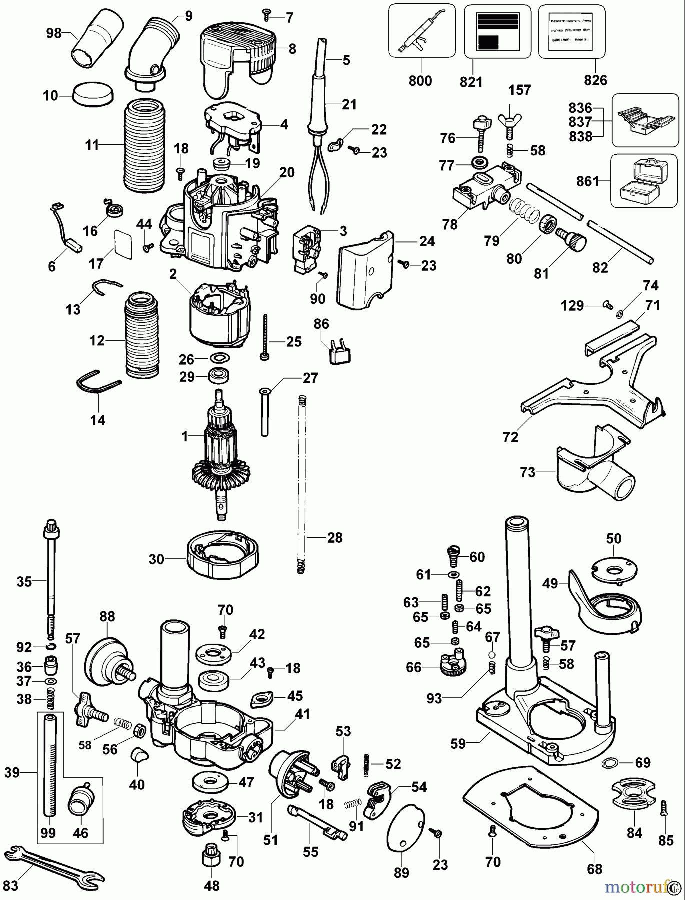 BERNER Divers FRÄSMASCHINE BR-621 Seite 1