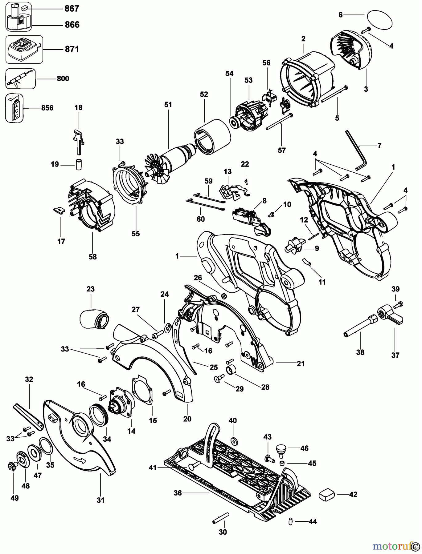 DEWALT HOLZARBEITEN KREISSÄGEN KREISSGE DC390 Seite 1