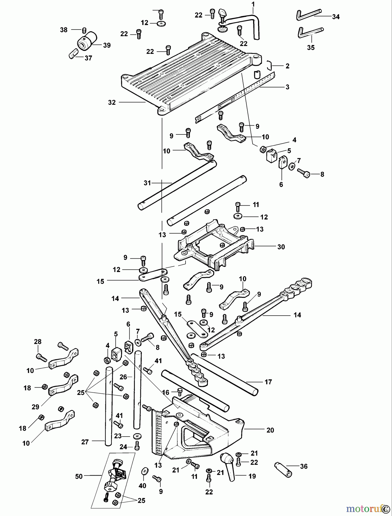  DEWALT ZUBEHÖR ACCESSORIES, ATTACHMENTS & UNPOWERED EINSTECKBEFESTIGUNG DE7335 Seite 1