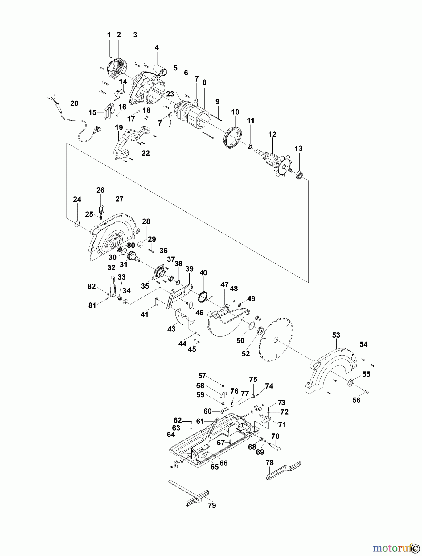 DEWALT HOLZARBEITEN KREISSÄGEN KREISSGE D23700 Seite 1