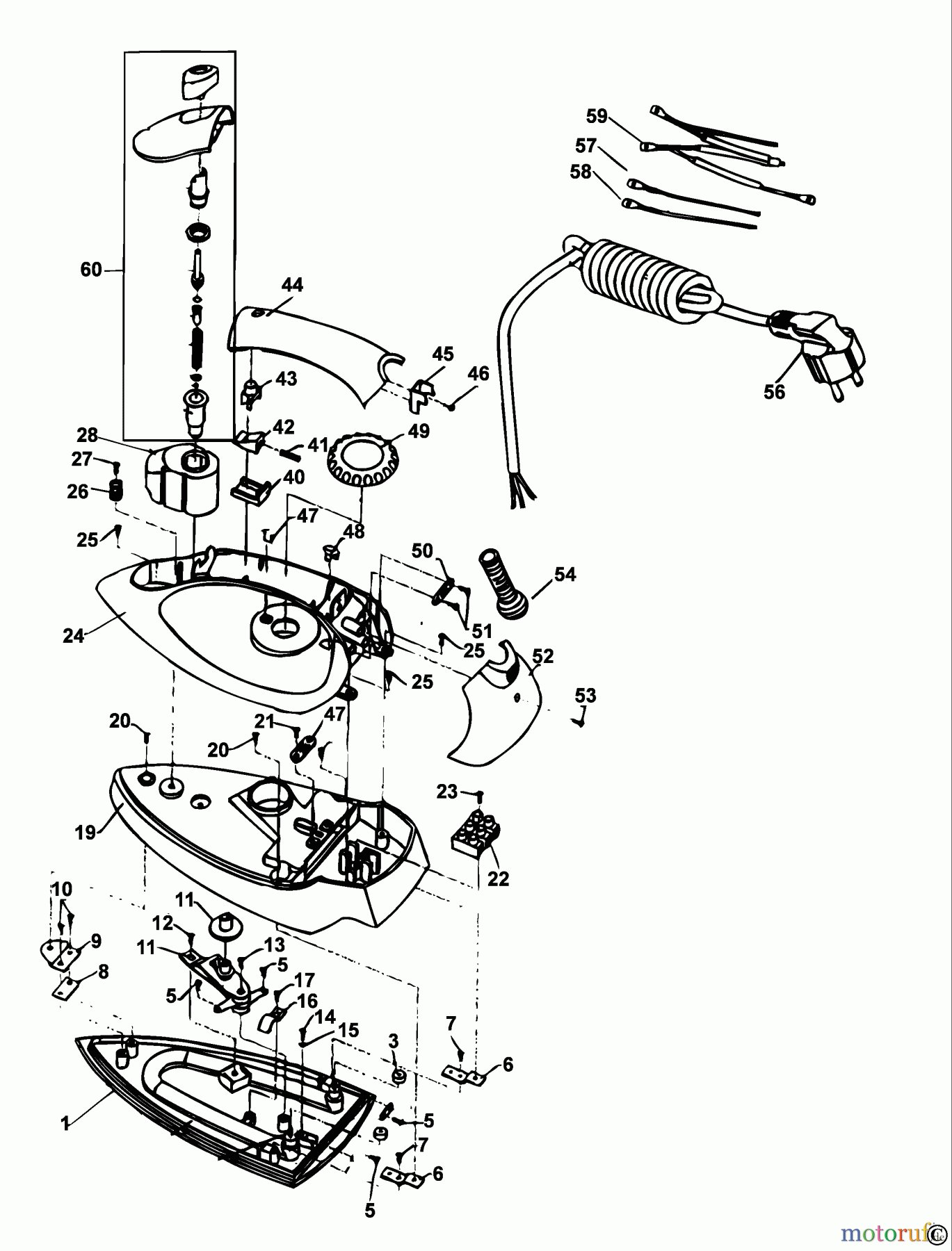  BLACK+DECKER HAUSHALT BÜGELEISEN  SPRÜHEISEN F150 Seite 1