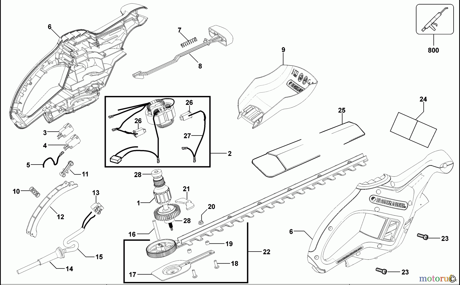  BLACK+DECKER AUSSERHALB HECKENSCHEREN, FADENTRIMMER, SCHEREN HECKENSCHERE GT90 Seite 1