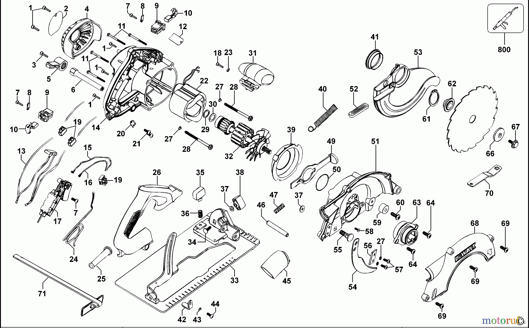  DEWALT HOLZARBEITEN KREISSÄGEN KREISSGE D23550 Seite 1
