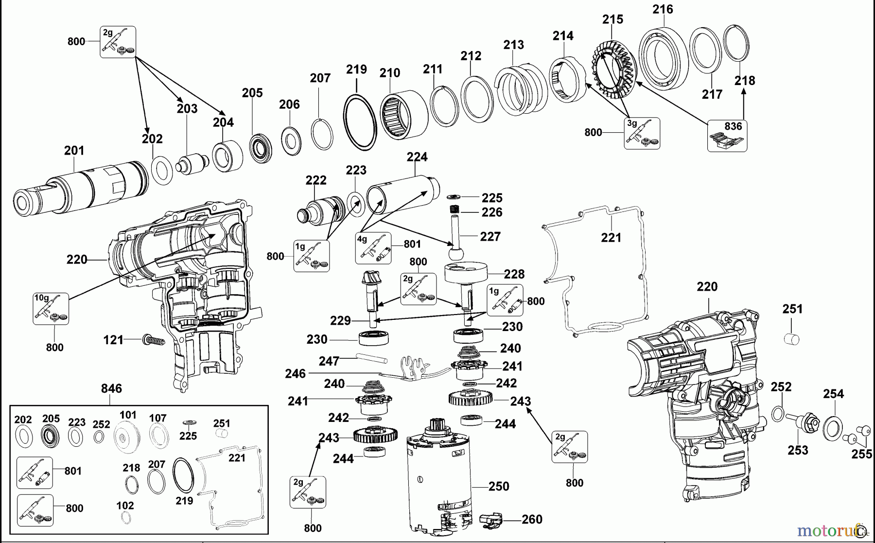 DEWALT Bohrhämmer Bohrhämmer SDS-PLUS DREHHAMMER DC213 Seite 2