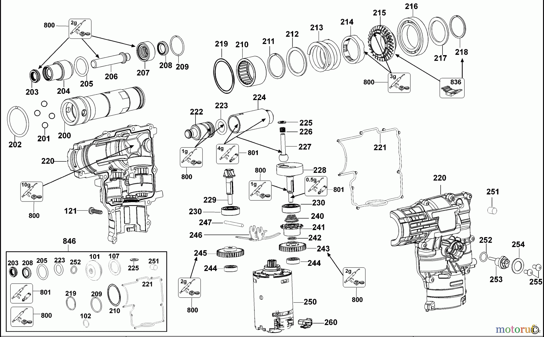  DEWALT Bohrhämmer Bohrhämmer SDS-PLUS DREHHAMMER DC210K Seite 2
