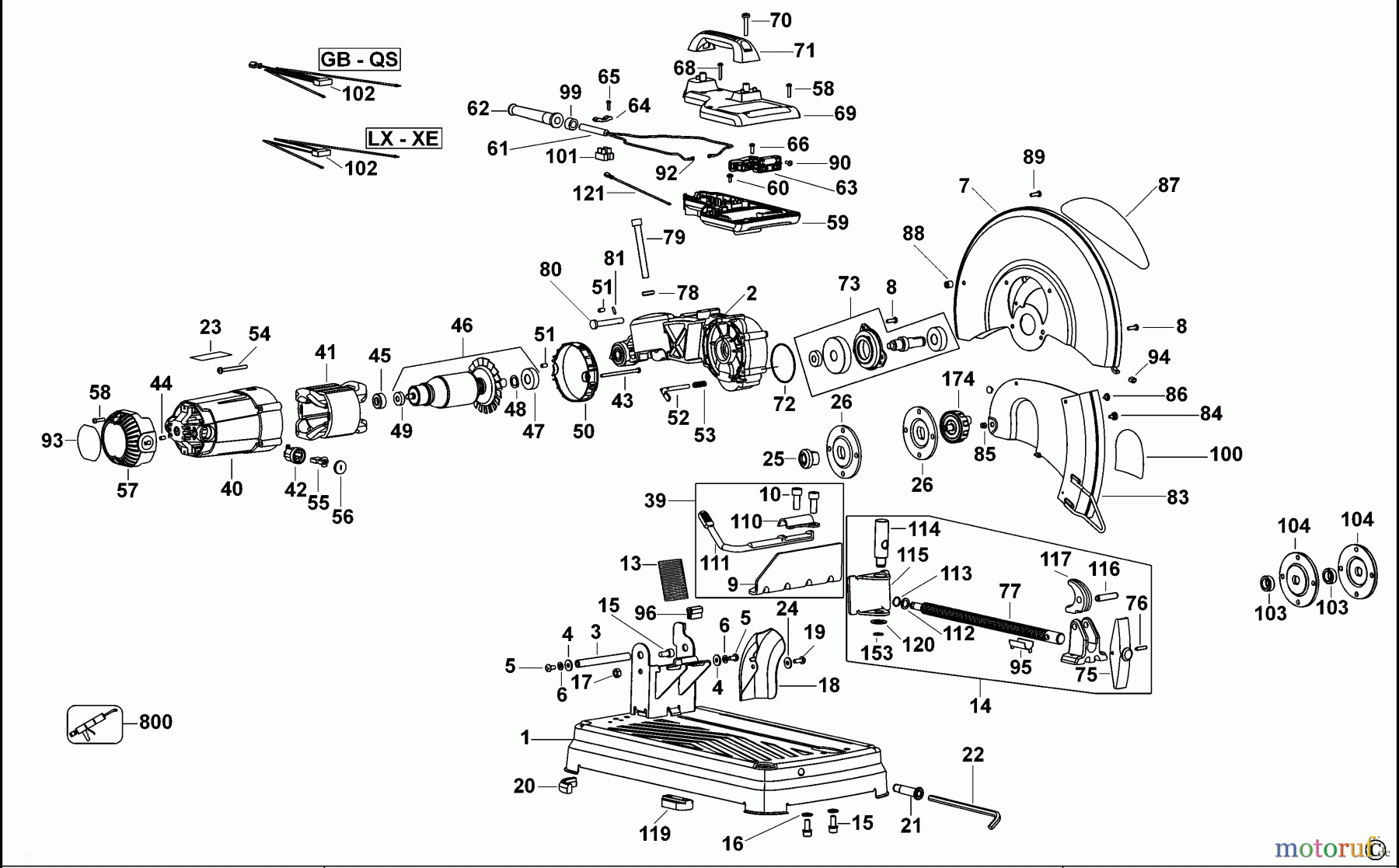 DEWALT METALLBEARBEITUNG SÄGEN SCHROTSÄGE D28715 Seite 1