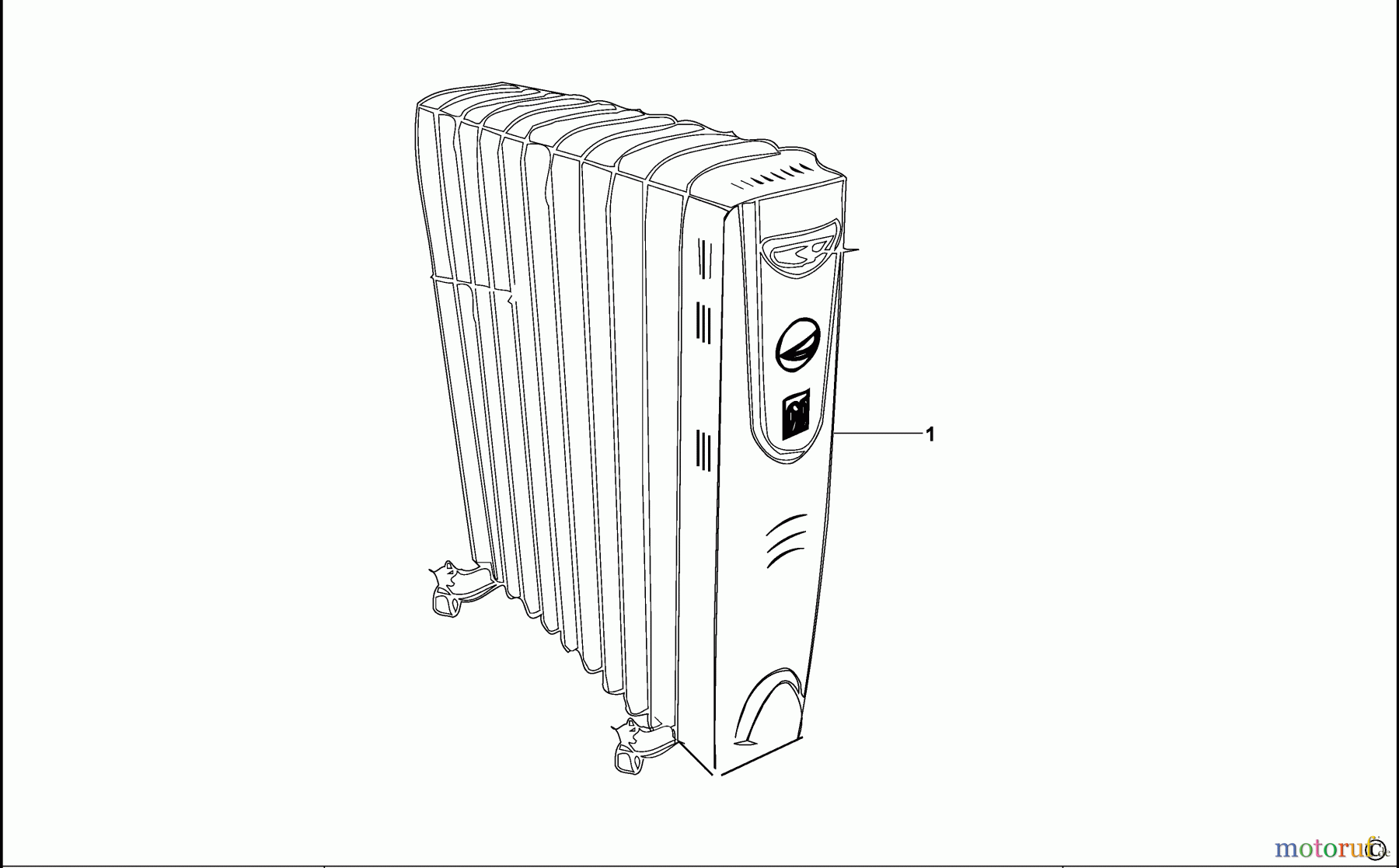  BLACK+DECKER HAUSHALT HEIZUNG ÖLHEIZKÖRPER OR11B Seite 1