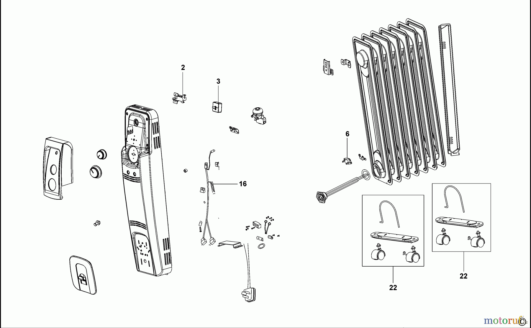  BLACK+DECKER HAUSHALT HEIZUNG ÖLHEIZKÖRPER OR07D Seite 1