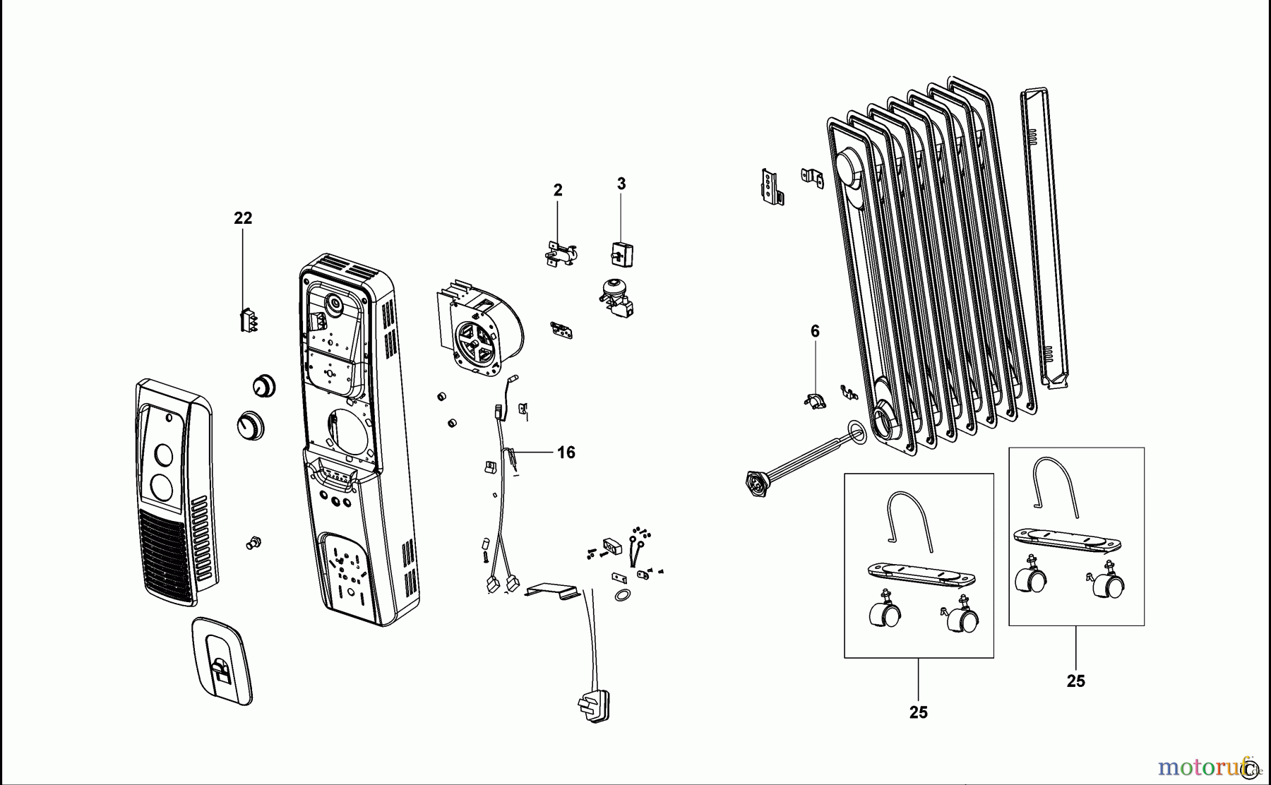 BLACK+DECKER HAUSHALT HEIZUNG ÖLHEIZKÖRPER OR11FC Seite 1
