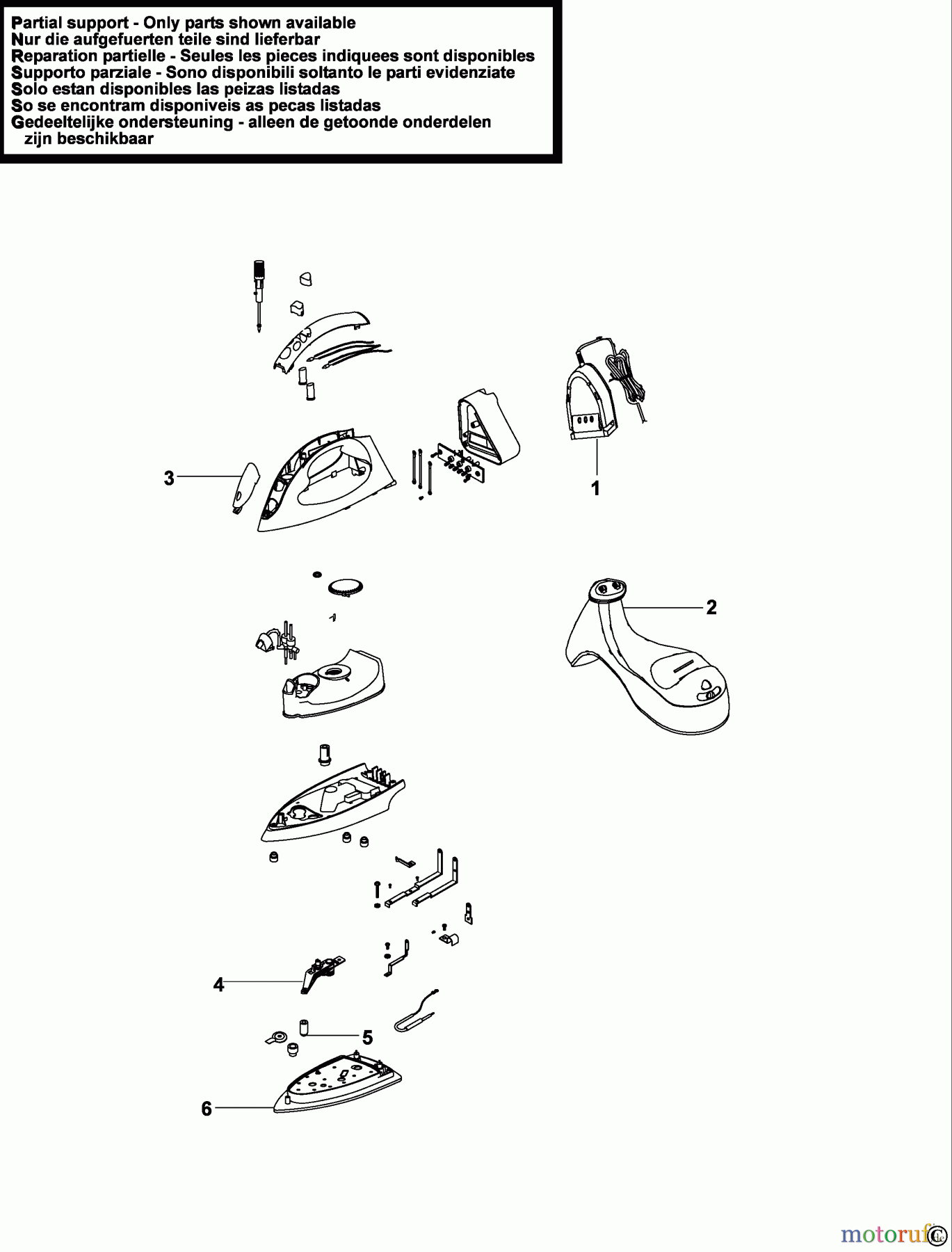  BLACK+DECKER HAUSHALT BÜGELEISEN  DAMPFBÜGELEISEN X1060 Seite 1