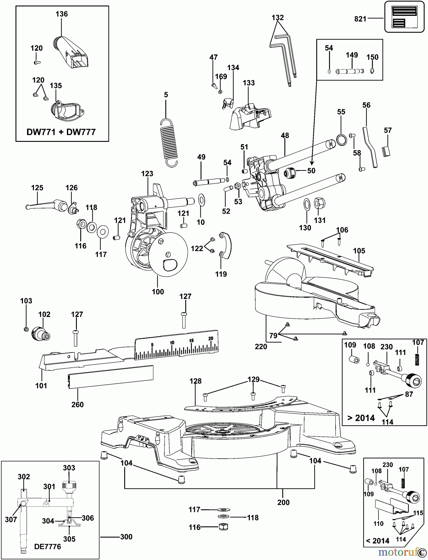 DEWALT HOLZARBEITEN Gehrungssägen GEHRUNGSSÄGE DW770 Seite 2