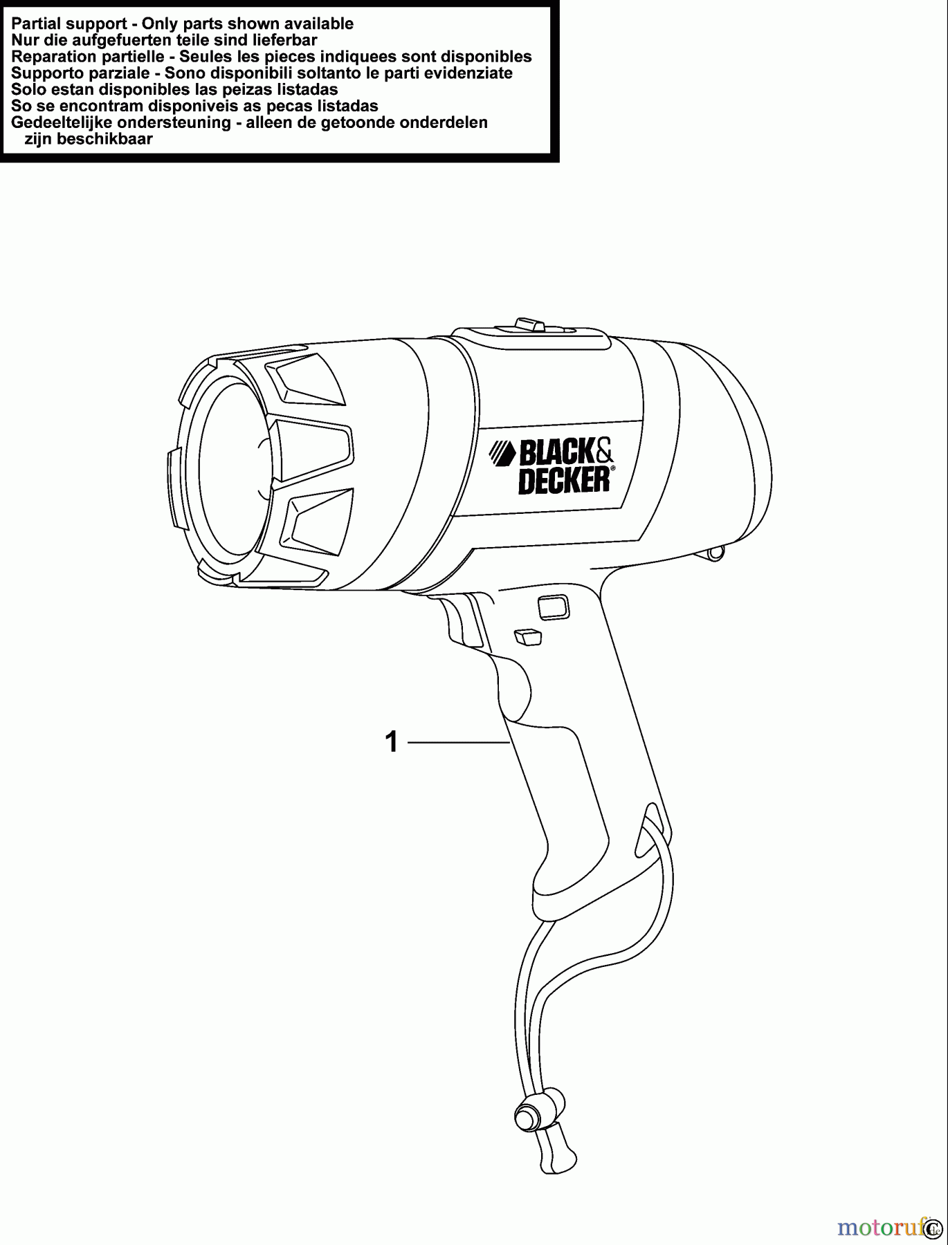  BLACK+DECKER HAUSHALT BELEUCHTUNG TORCH BDSL401A Seite 1