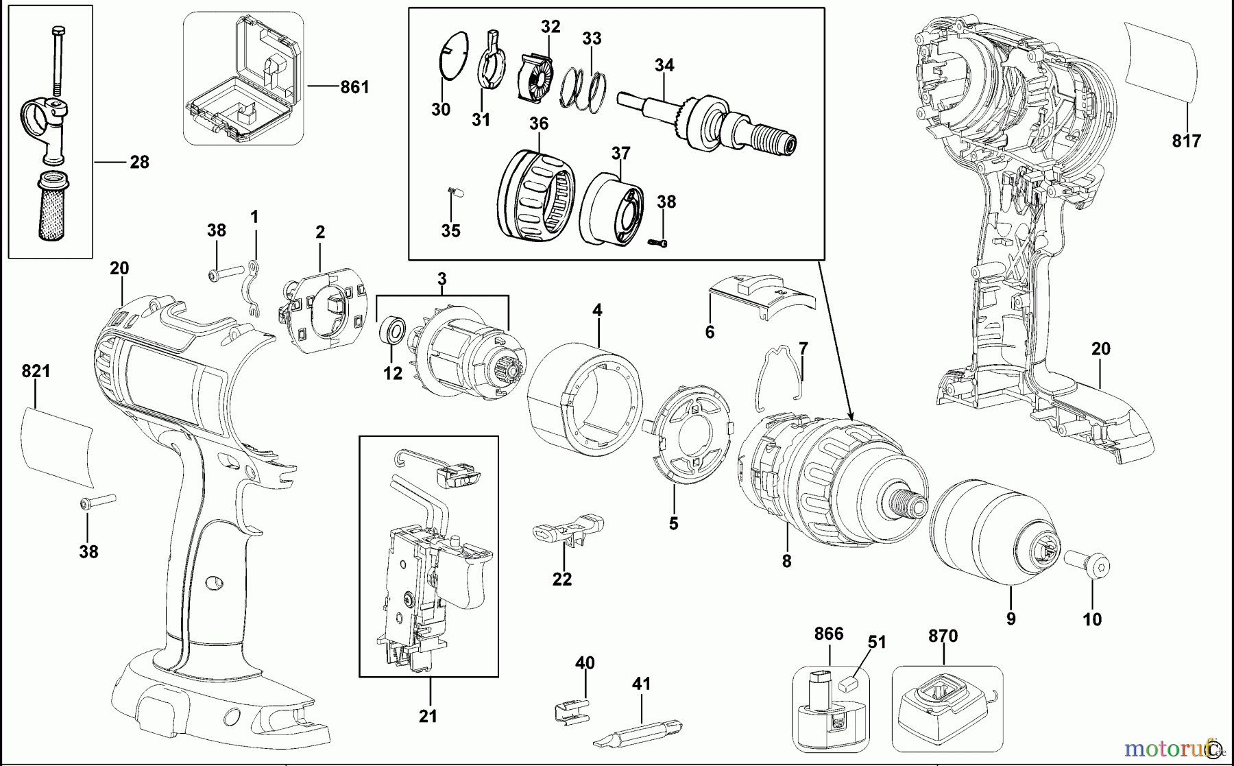 BERNER Divers AKKU-BOHRMASCHINE 057550 Seite 1