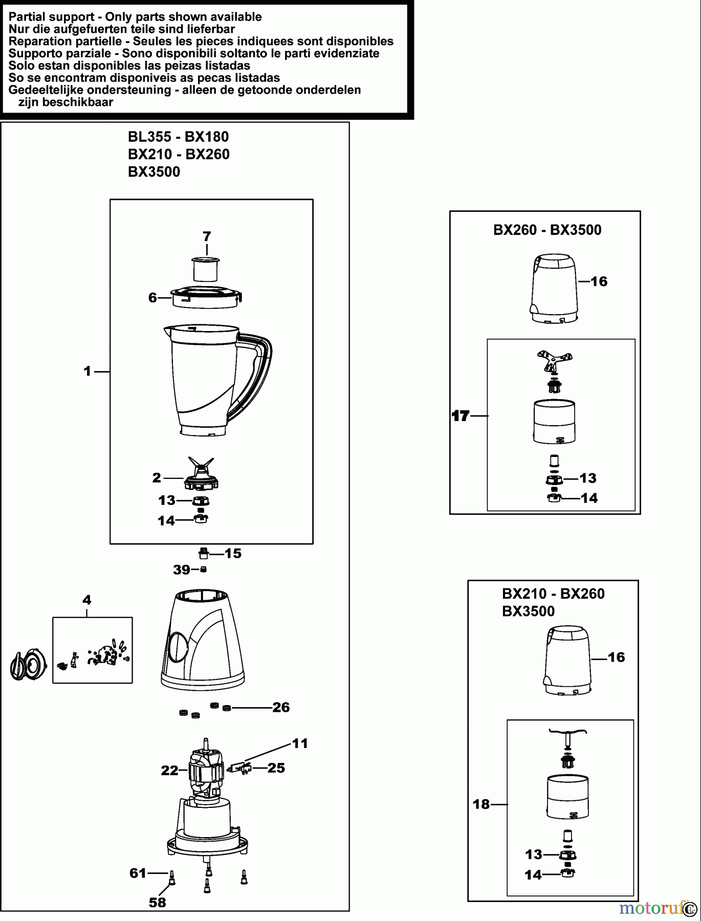  BLACK+DECKER HAUSHALT LEBENSMITTELZUBEREITUNG MIXER BX210 Seite 1