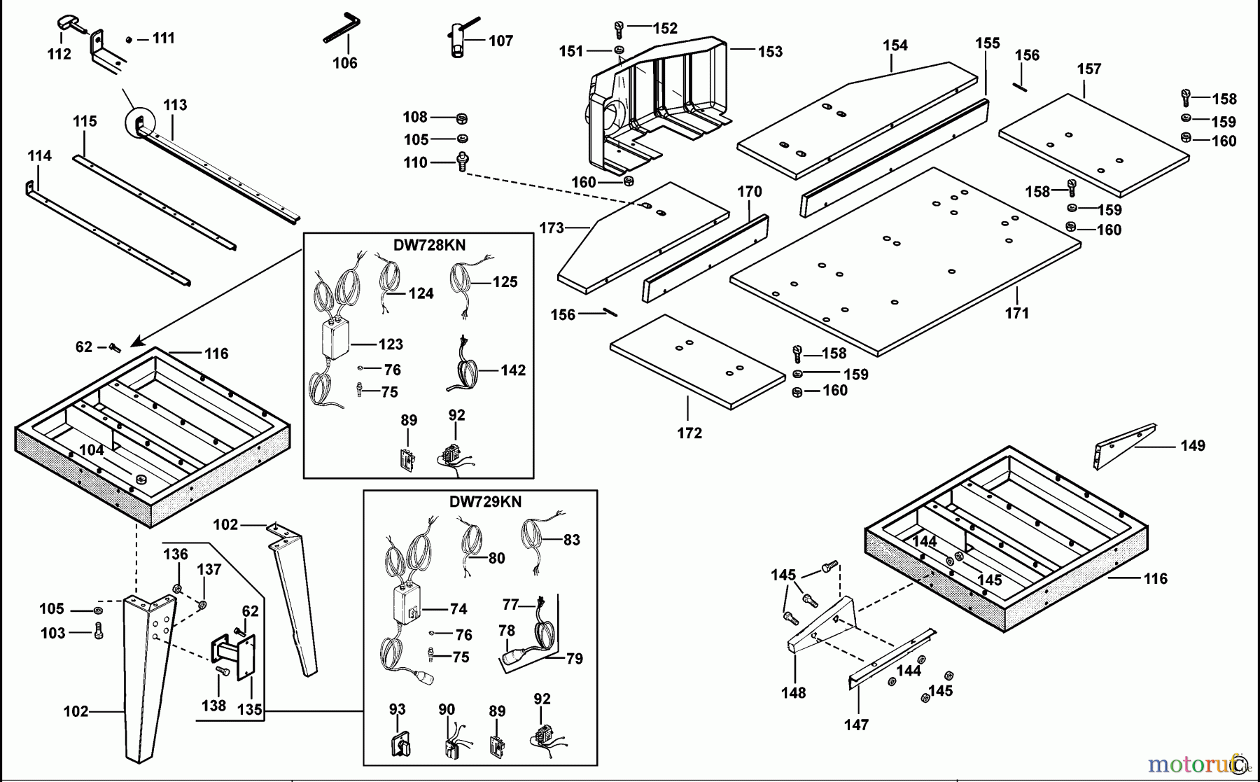 DEWALT HOLZARBEITEN RADIALKREISSÄGEN RADIALARMSÄGE DW729KN Seite 2