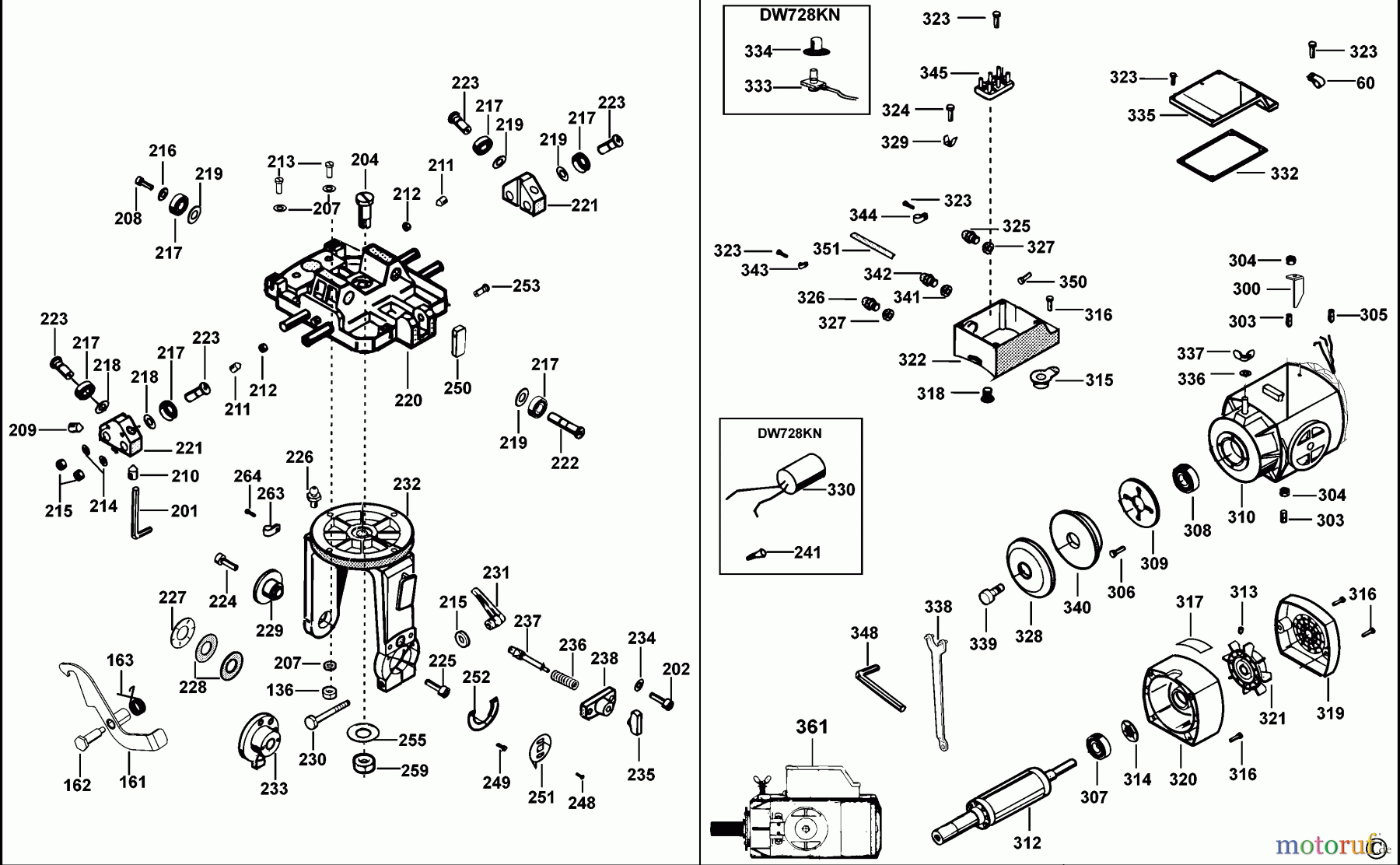 DEWALT HOLZARBEITEN RADIALKREISSÄGEN RADIALARMSÄGE DW729KN Seite 3