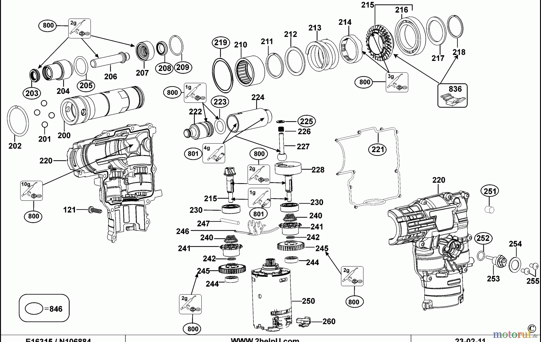 DEWALT Bohrhämmer Bohrhämmer SDS-PLUS DREHHAMMER DCH214 Seite 1