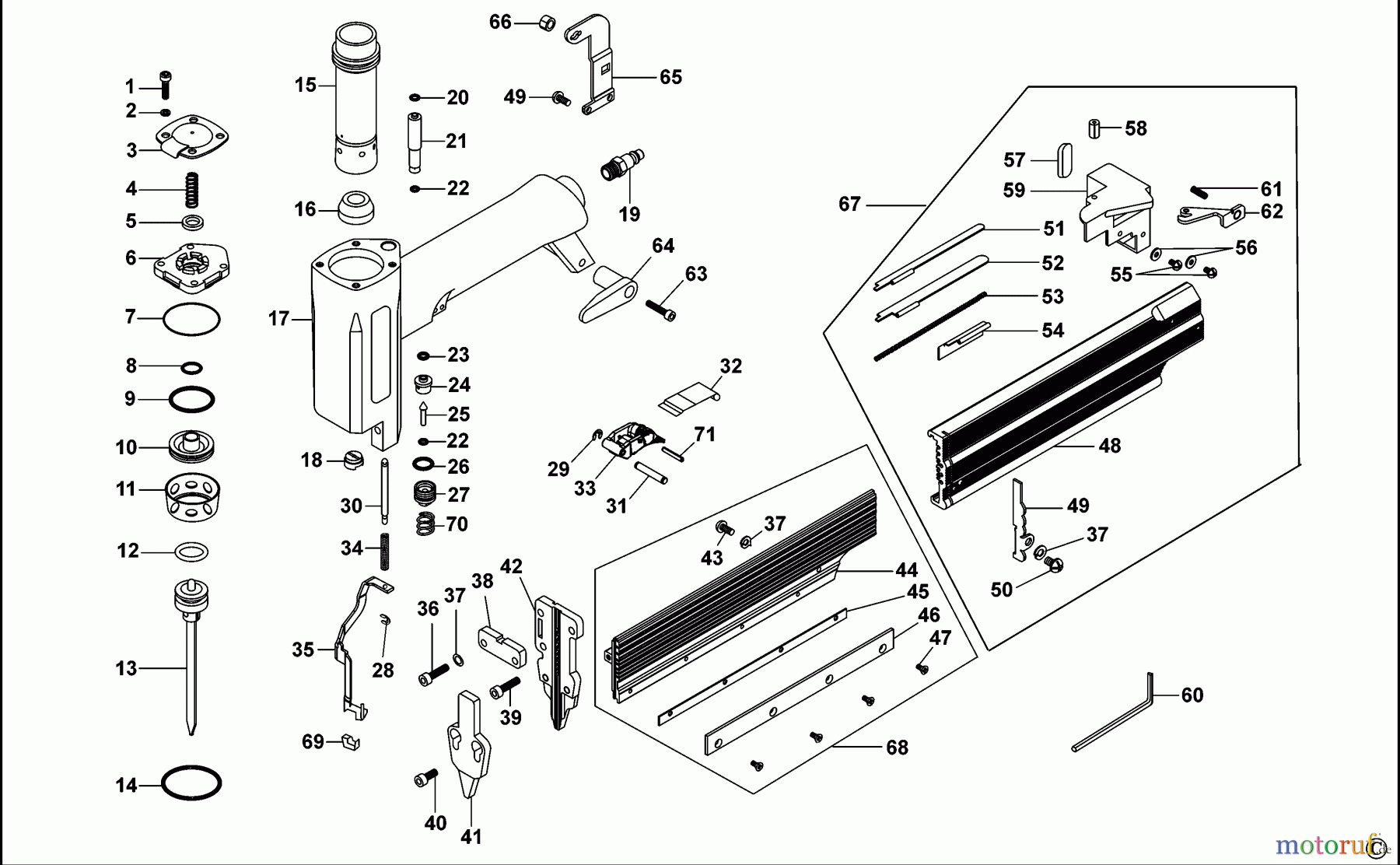  BOSTITCH NAILERS NAGLER MB2140-E Seite 1