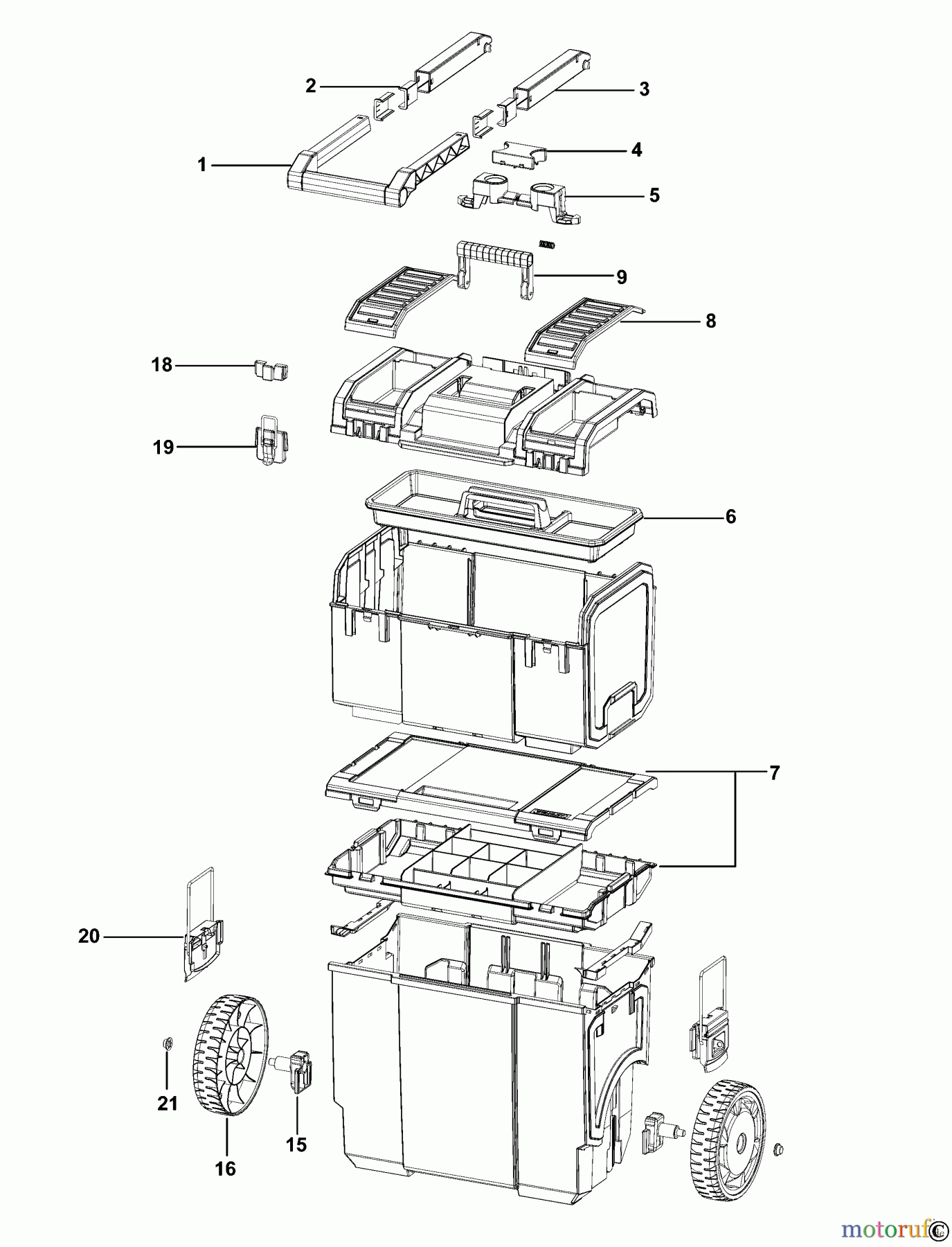 STANLEY STORAGE WORKCENTRES HEIMWERKERBANK 1-70-326 Seite 1