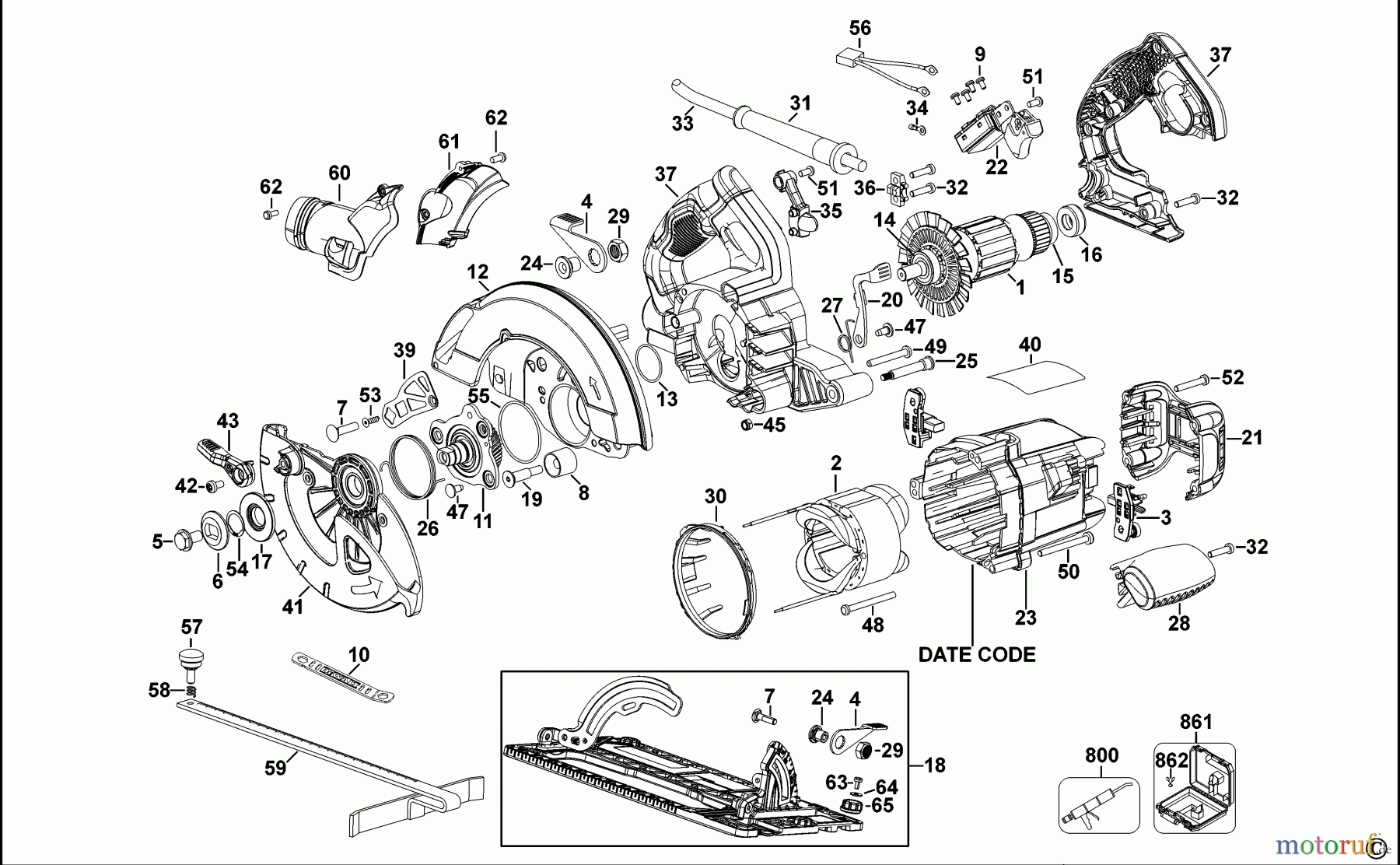DEWALT HOLZARBEITEN KREISSÄGEN KREISSGE DWE576 Seite 1