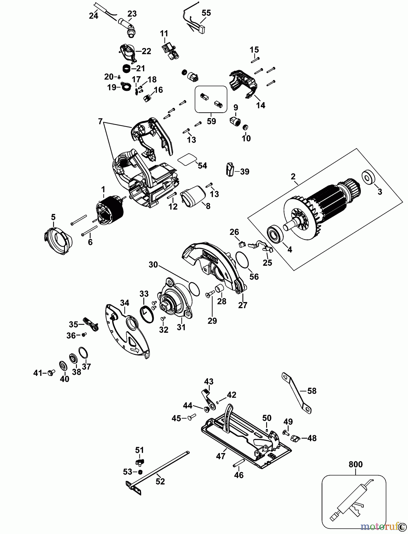 DEWALT HOLZARBEITEN KREISSÄGEN KREISSGE DWE565 Seite 1
