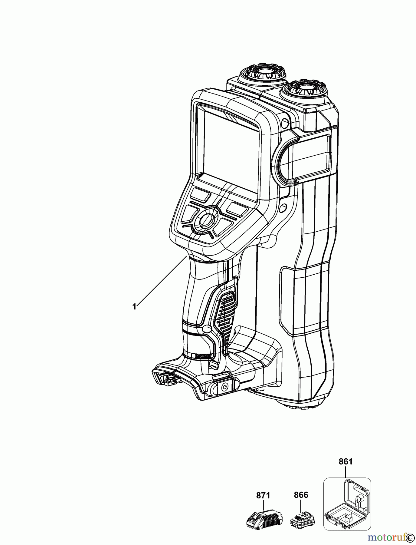 DEWALT SCHNURLOS-SONSTIGES DIGITALER LASER DETEKTOR DCT418 Seite 1