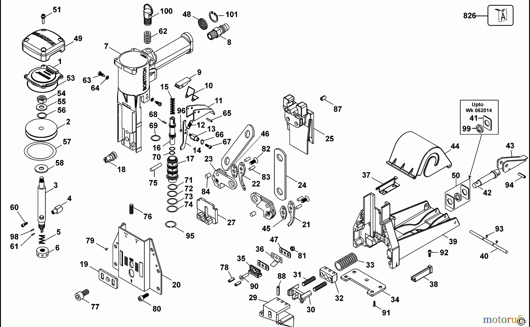 BOSTITCH CARTON SEALER CARTON SEALERS RAB-22-E Seite 1