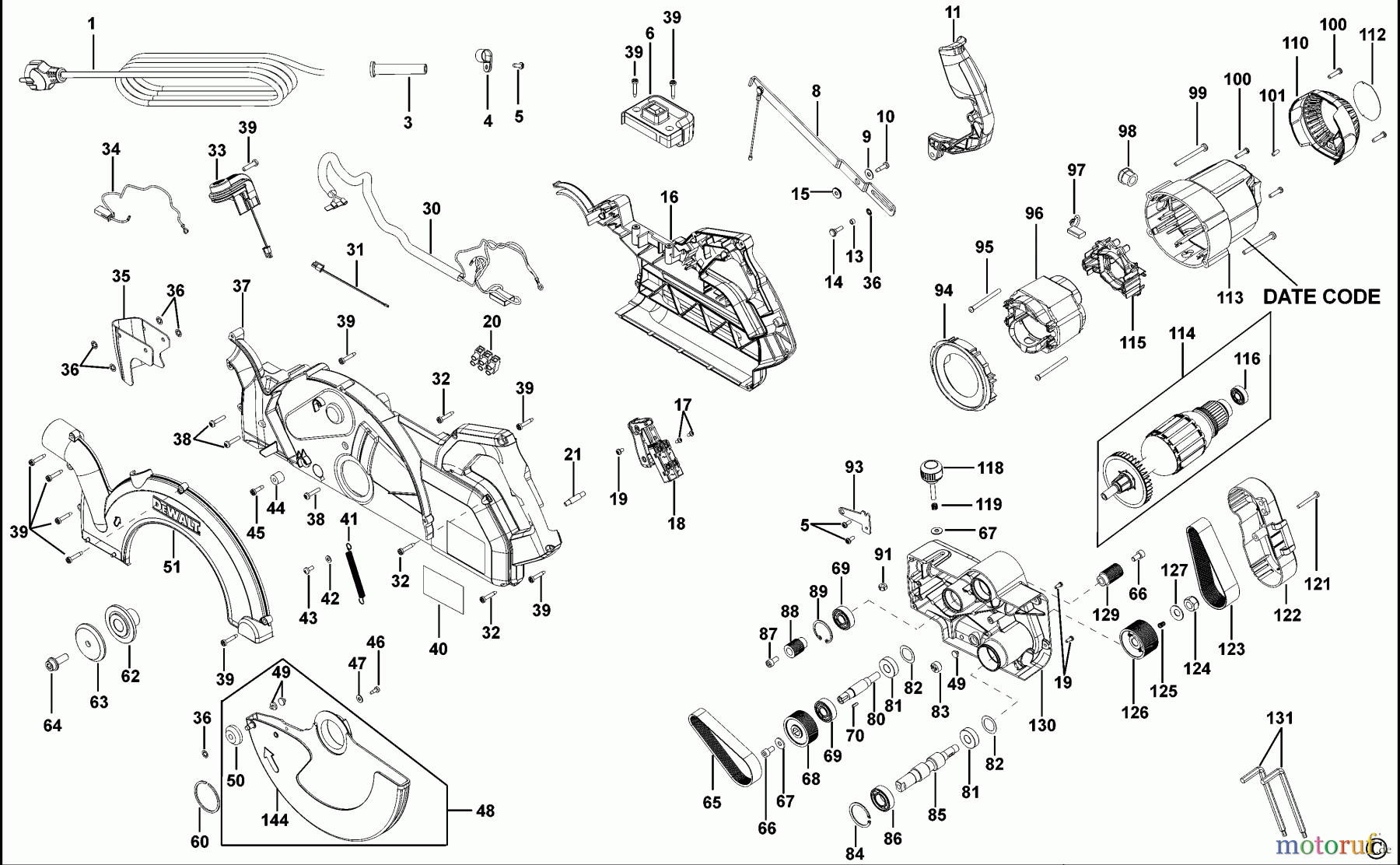  DEWALT HOLZARBEITEN  Gehrungssägen GEHRUNGSSÄGE DWS778 Seite 1