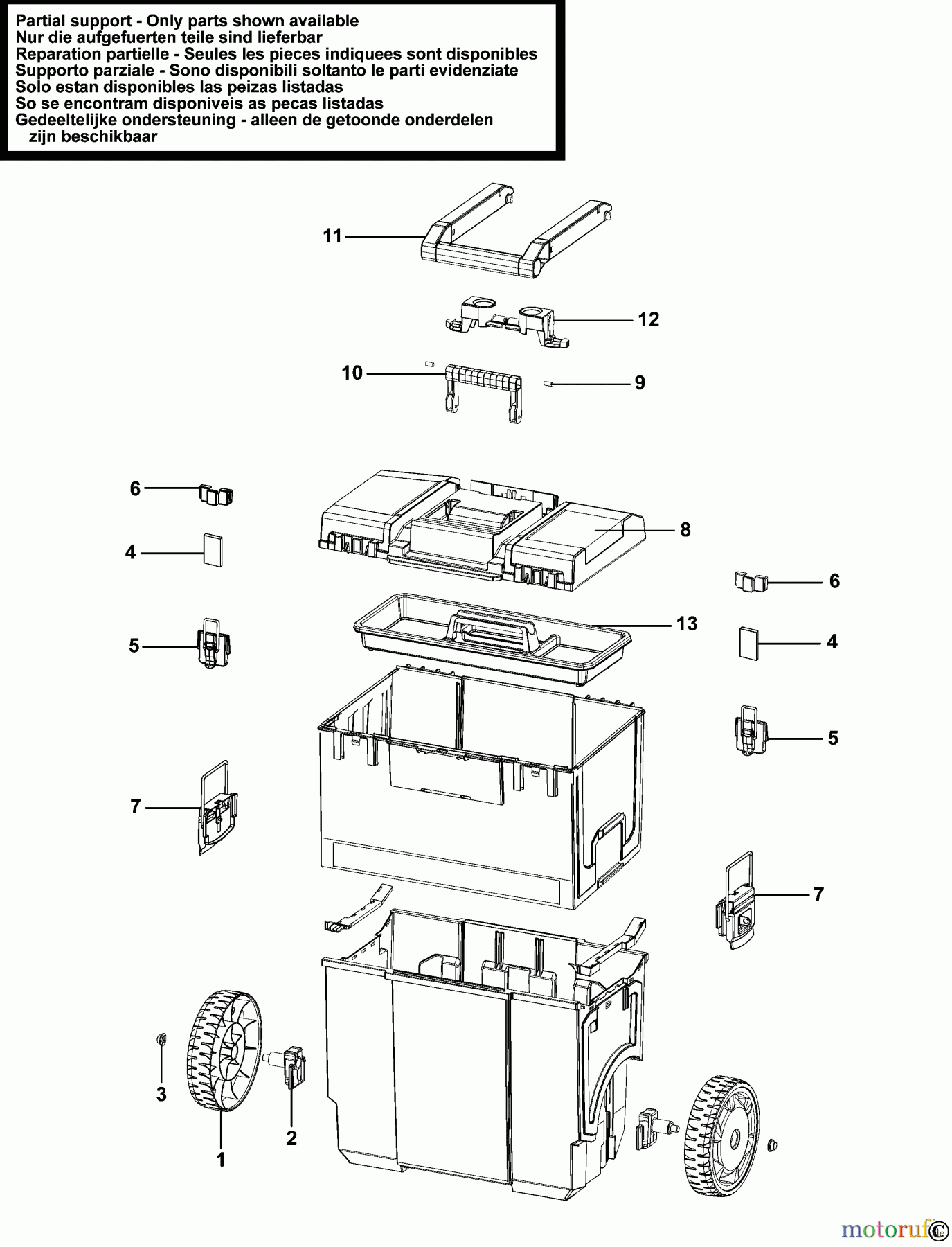  STANLEY STORAGE WORKCENTRES HEIMWERKERBANK 1-93-968 Seite 1