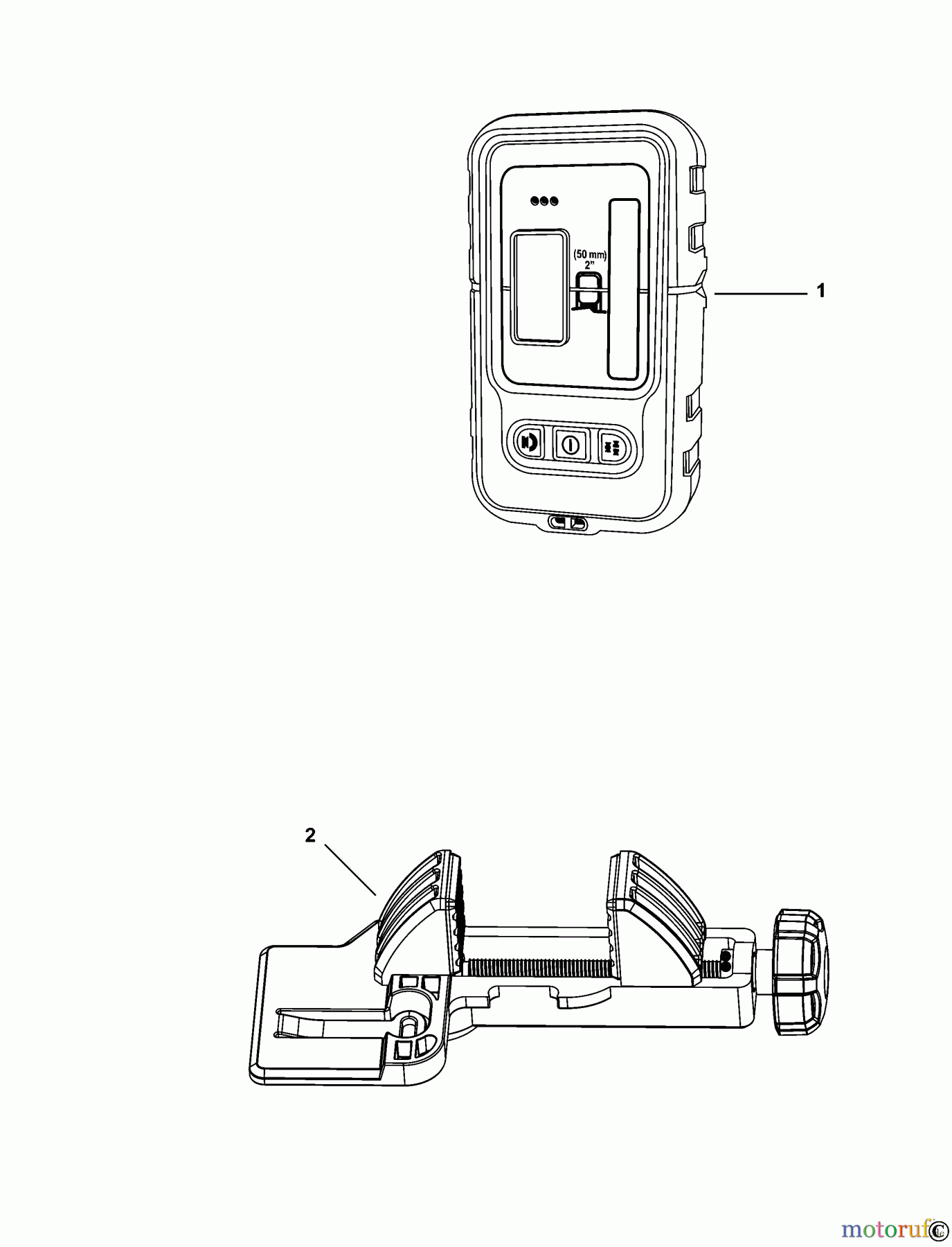 BERNER Divers DIGITALER LASER DETEKTOR 351717 Seite 1