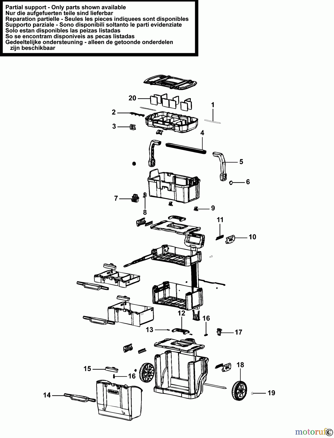  STANLEY STORAGE WORKCENTRES HEIMWERKERBANK STST1-79231 Seite 1