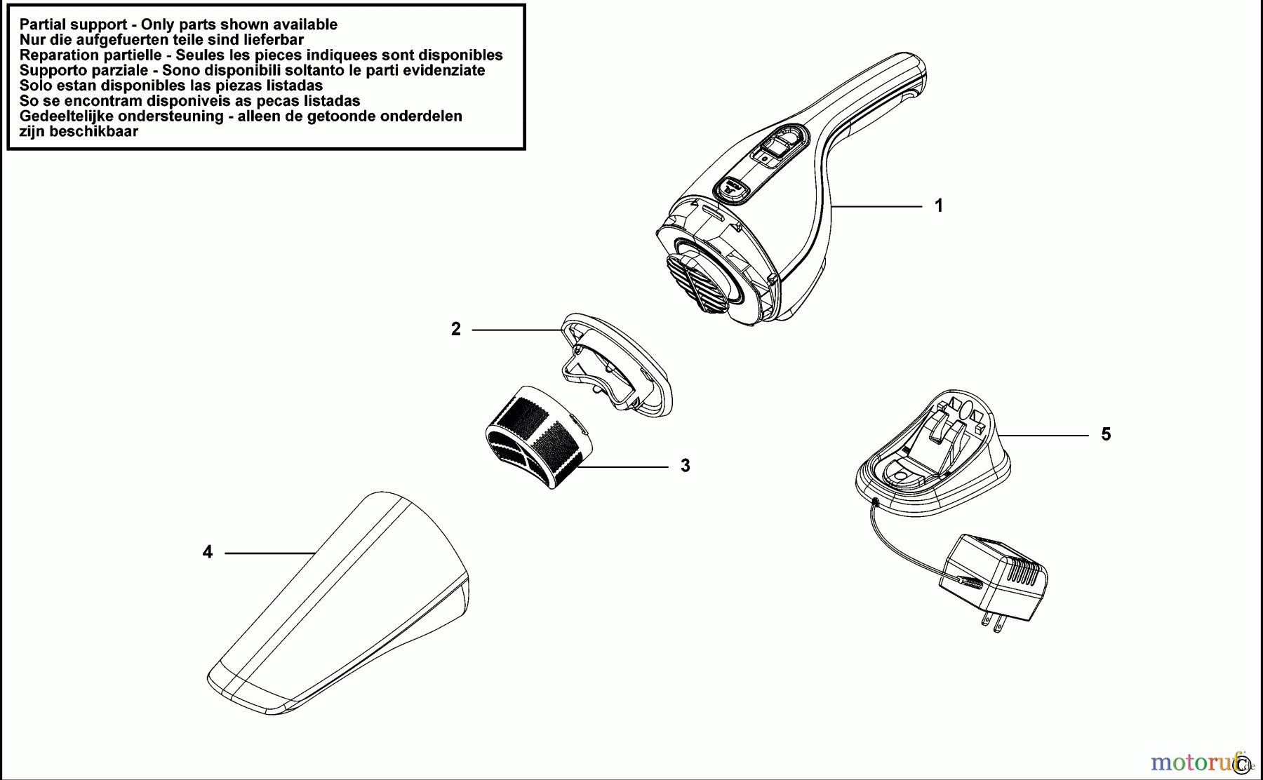 BLACK+DECKER HAUSHALT REINIGUNG STAUBSAUGER NV7210N Seite 1