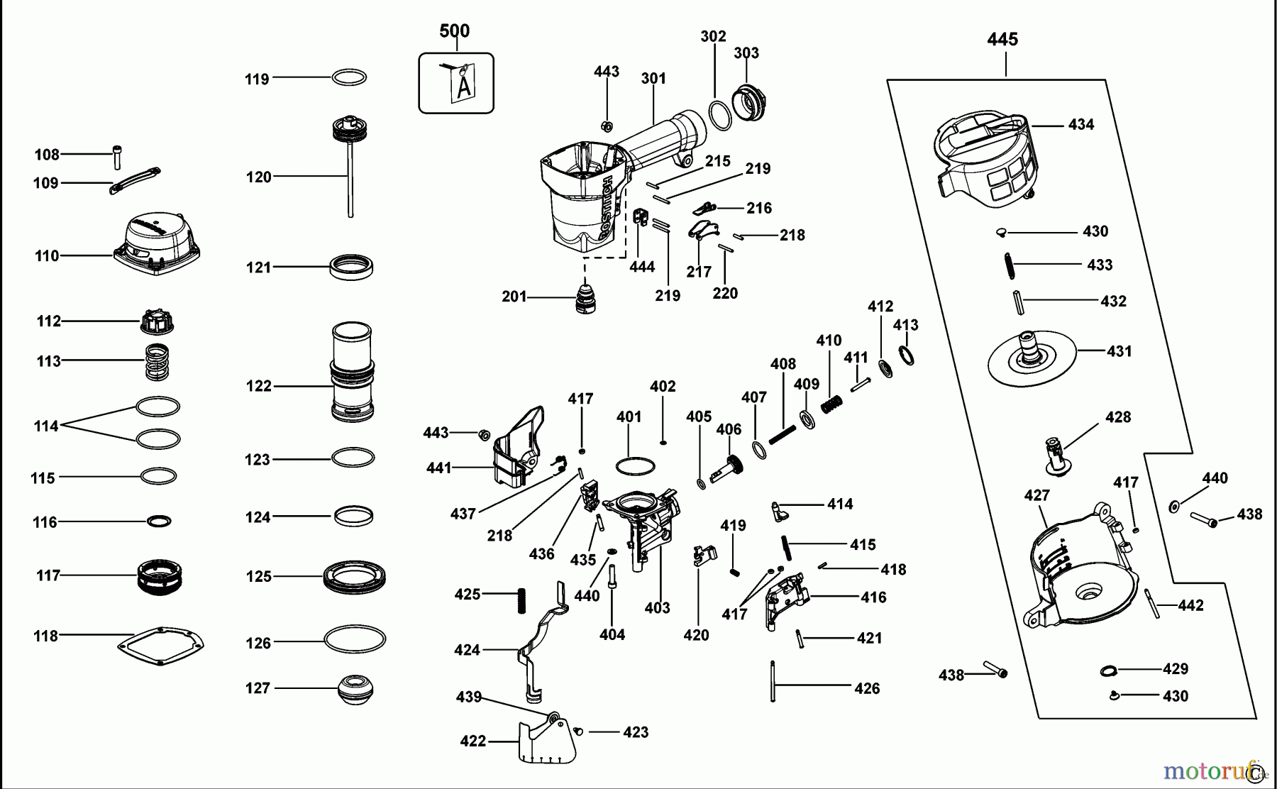 BOSTITCH NAILERS NAGLER N58C-1-E Seite 1