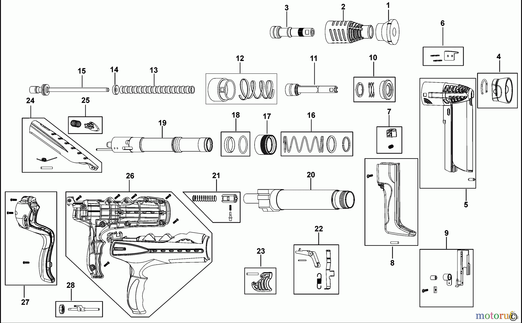 POWERS NAILERS NAGLER P3X Seite 1