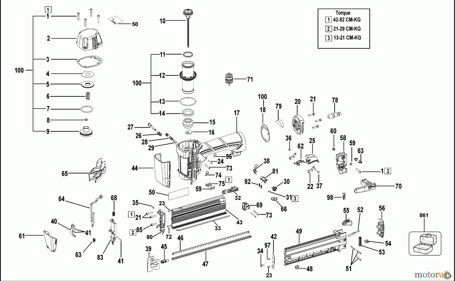 BOSTITCH NAILERS NAGLER FN1650SP-M Seite 1